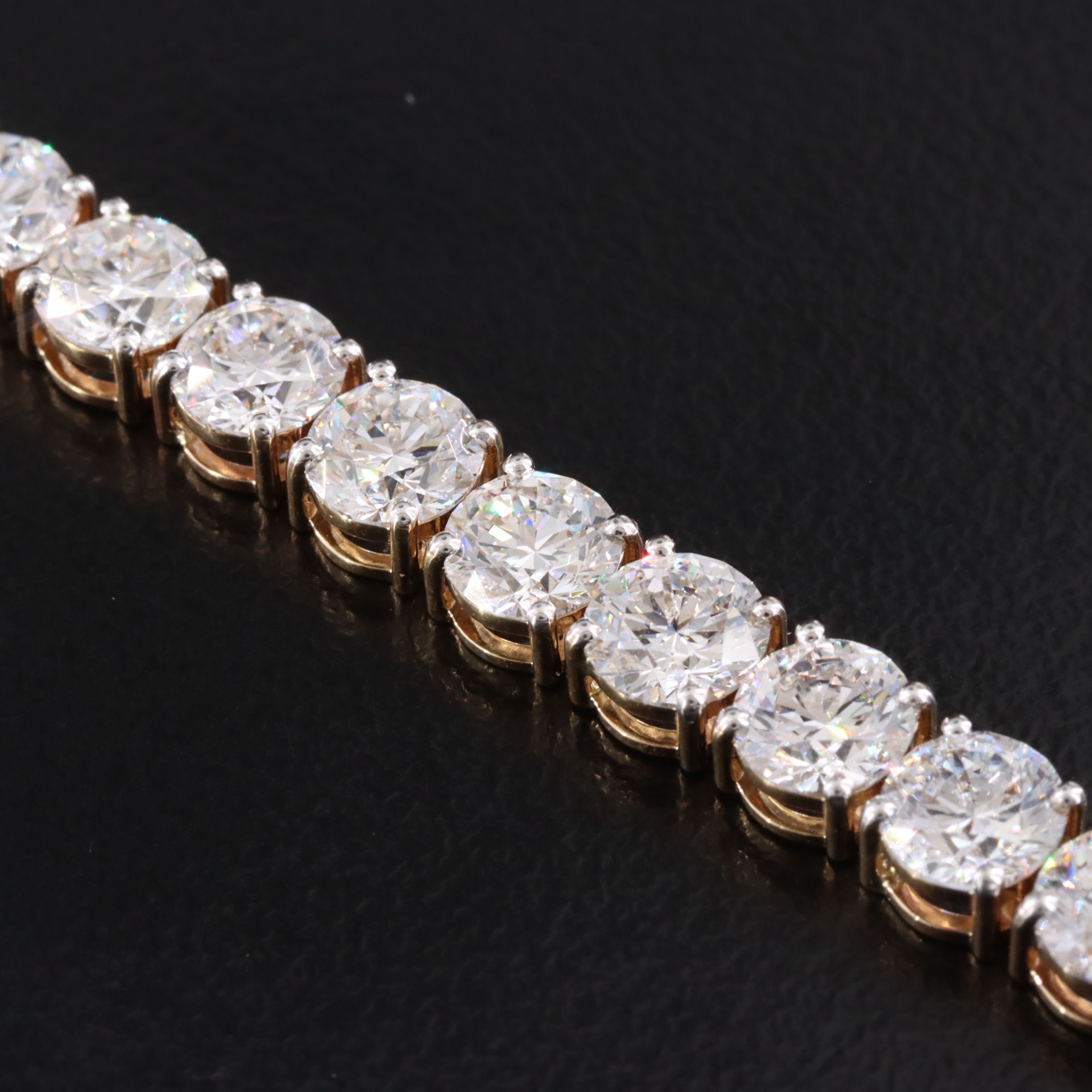 14K 14.28 CTW Lab Grown Diamond Line Bracelet