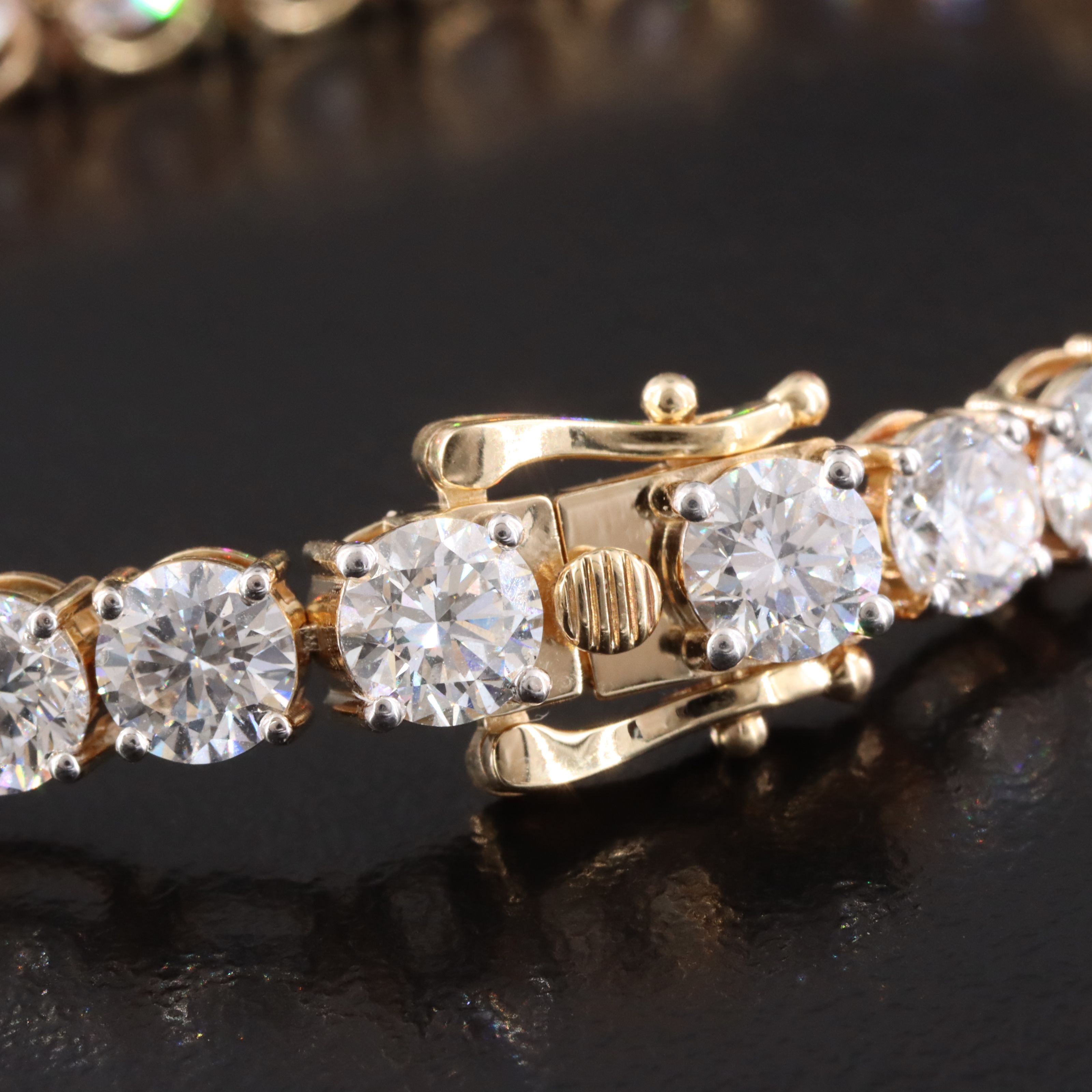 14K 14.28 CTW Lab Grown Diamond Line Bracelet