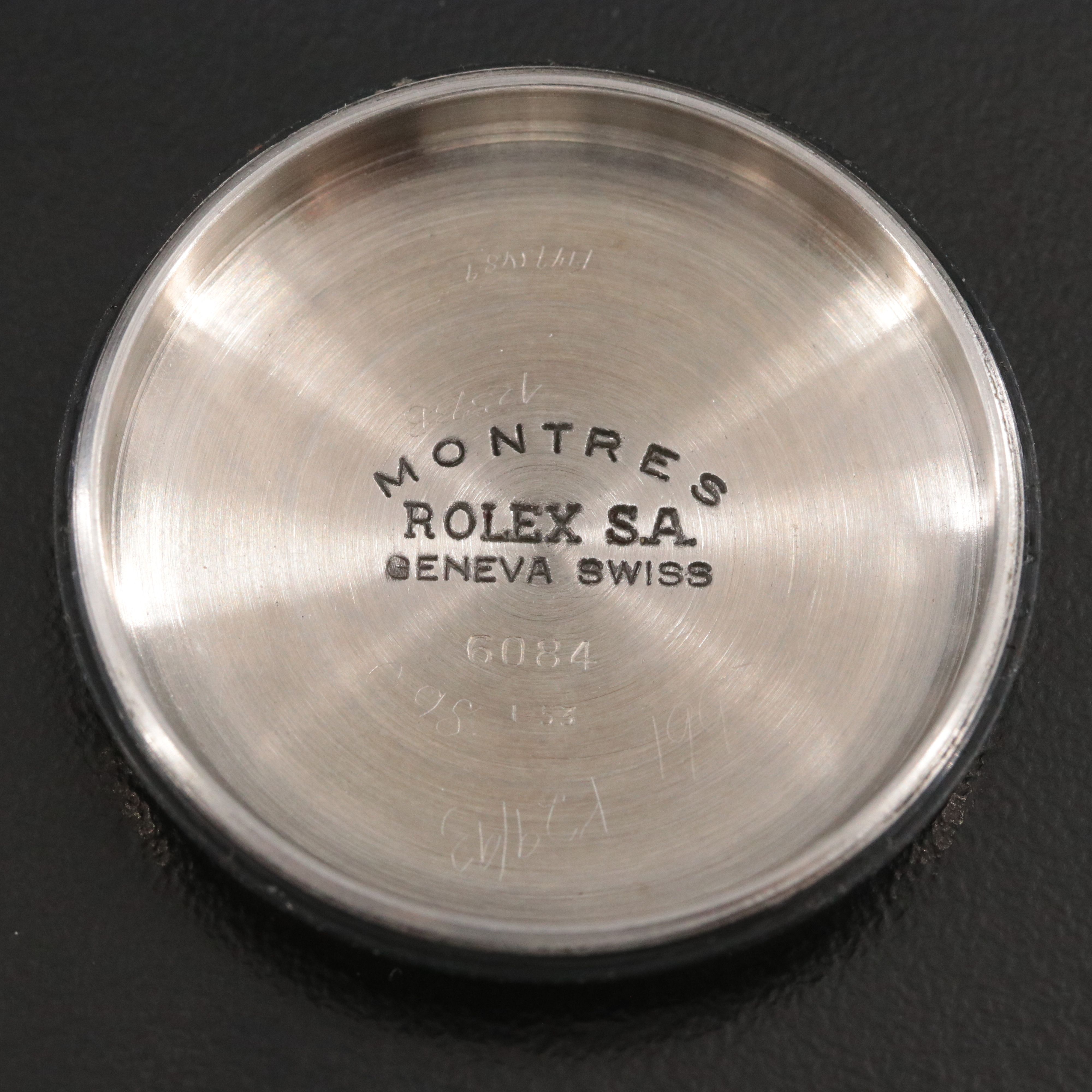 1953 Rolex Oyster Perpetual Steel Watch Ref. 6084