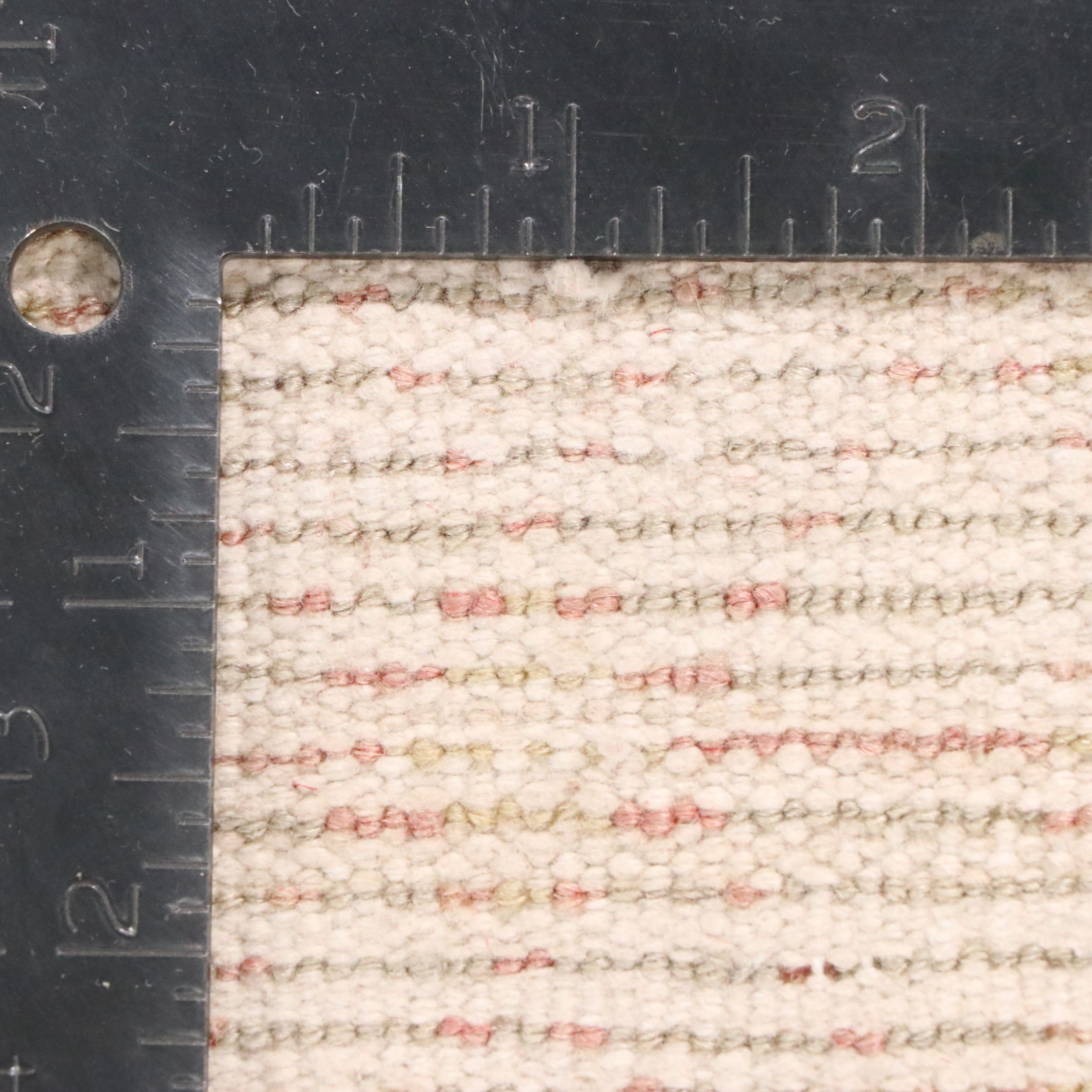 2' x 4'8 Hand-Knotted Turkish Oushak Accent Rug