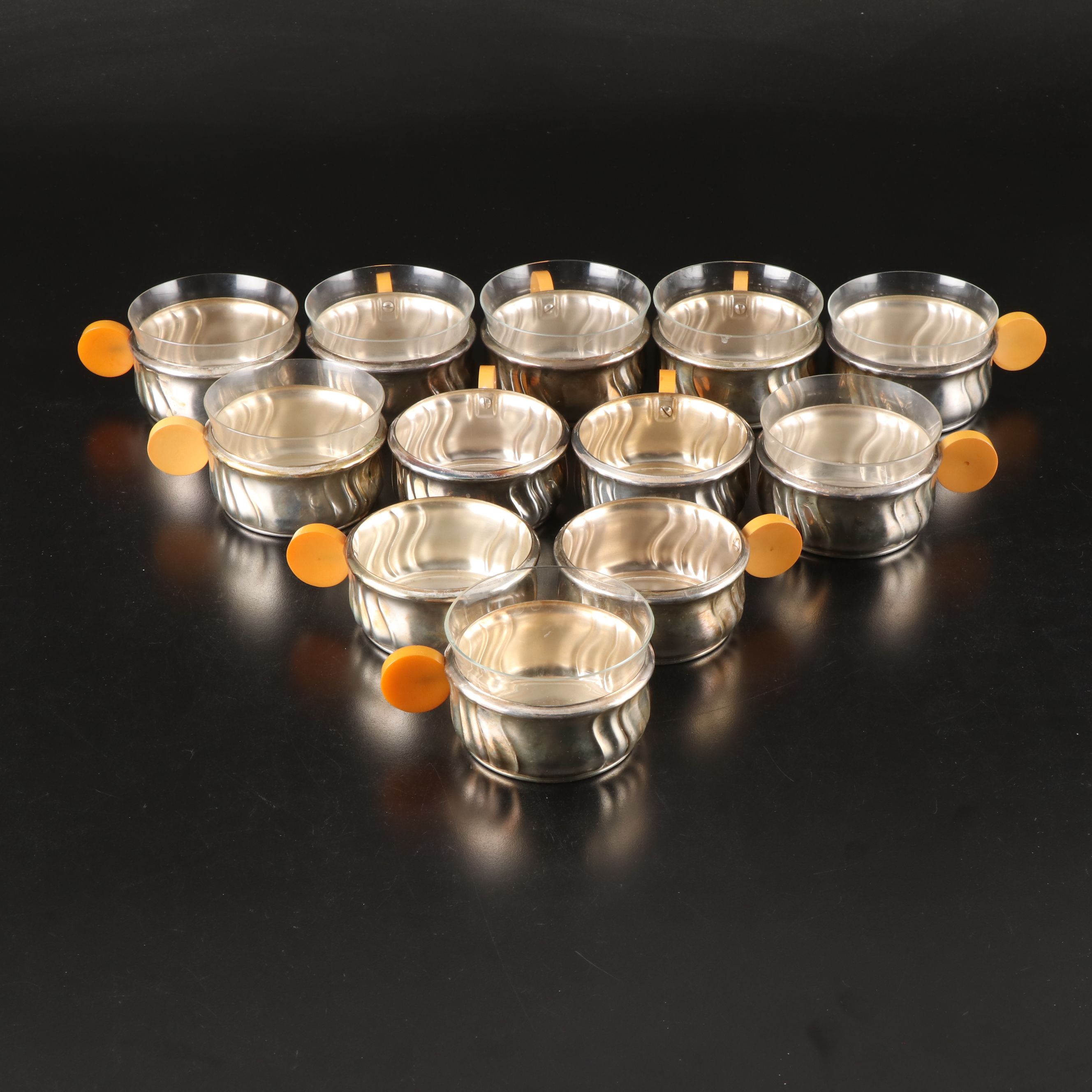 Quist Silver Plate Cup Holders