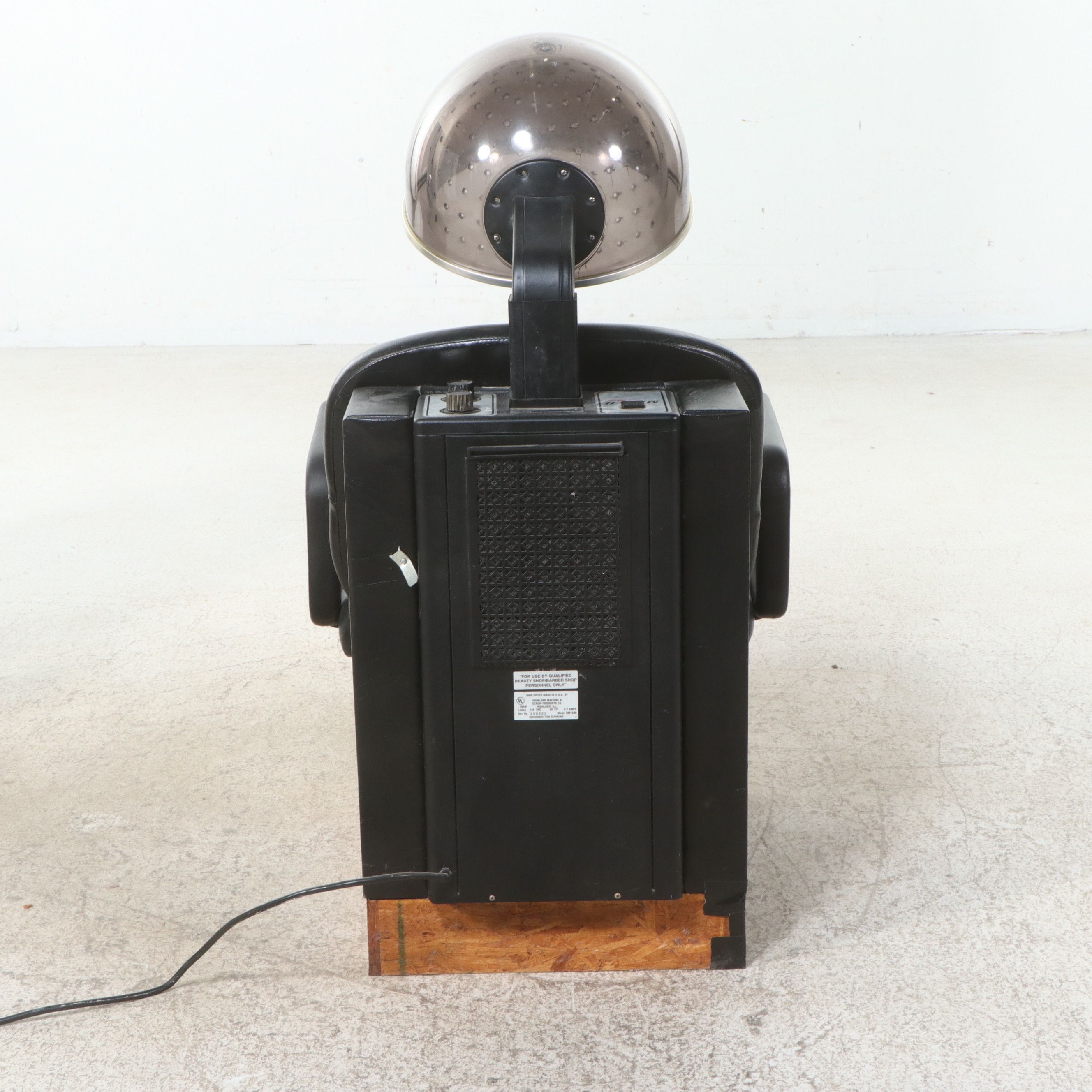 Pair of Highland "Milo II" Professional Hooded Hair Dryer Chairs