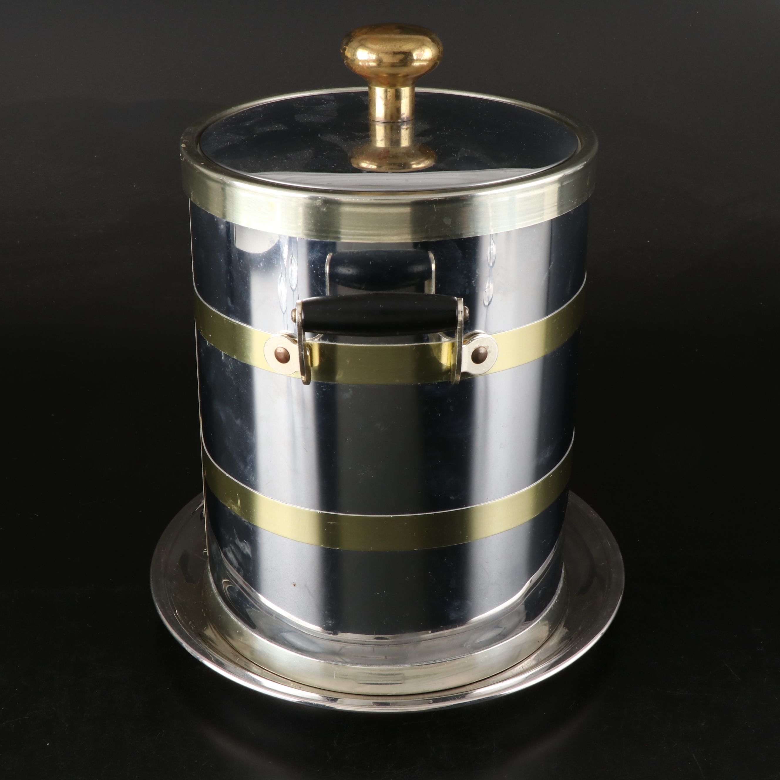 Kraftware Silver Finish Champagne Bucket with More Barware and Stemware