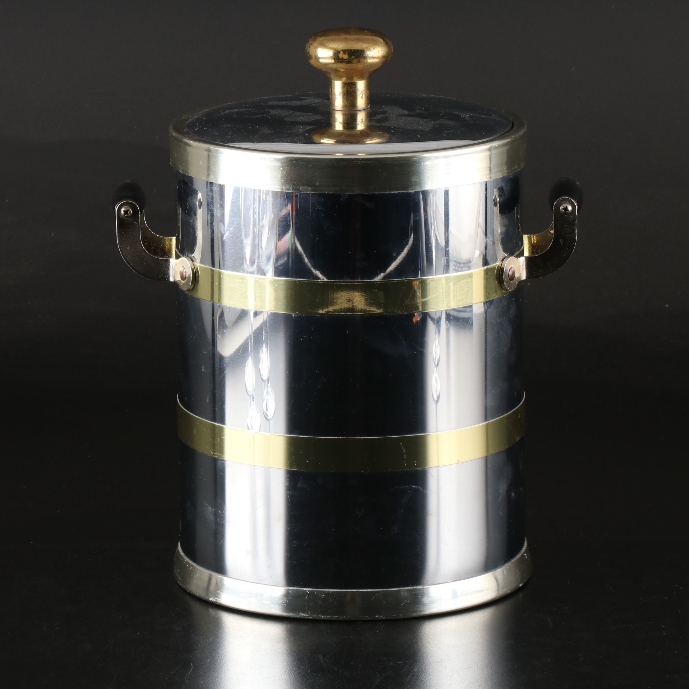 Kraftware Silver Finish Champagne Bucket with More Barware and Stemware