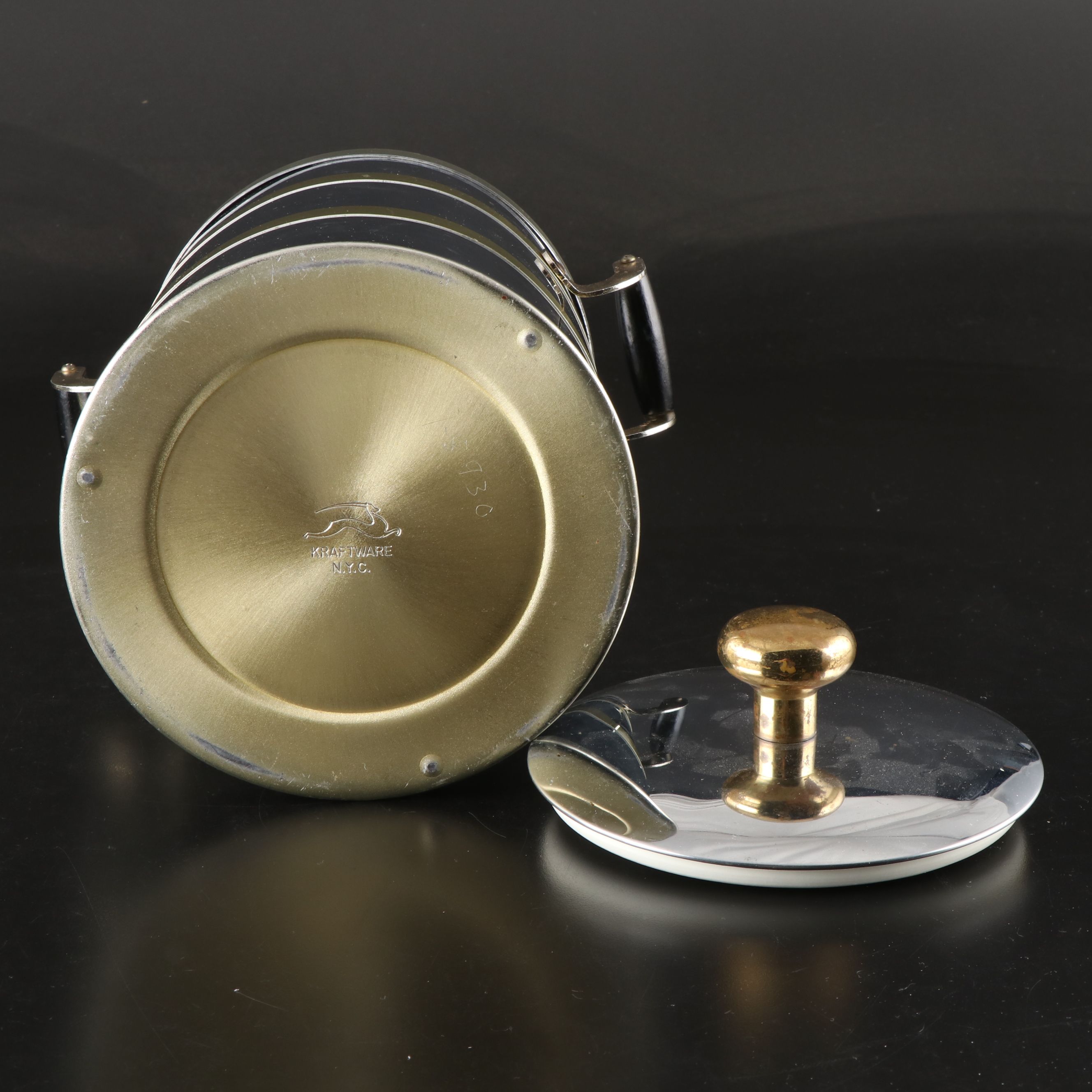 Kraftware Silver Finish Champagne Bucket with More Barware and Stemware