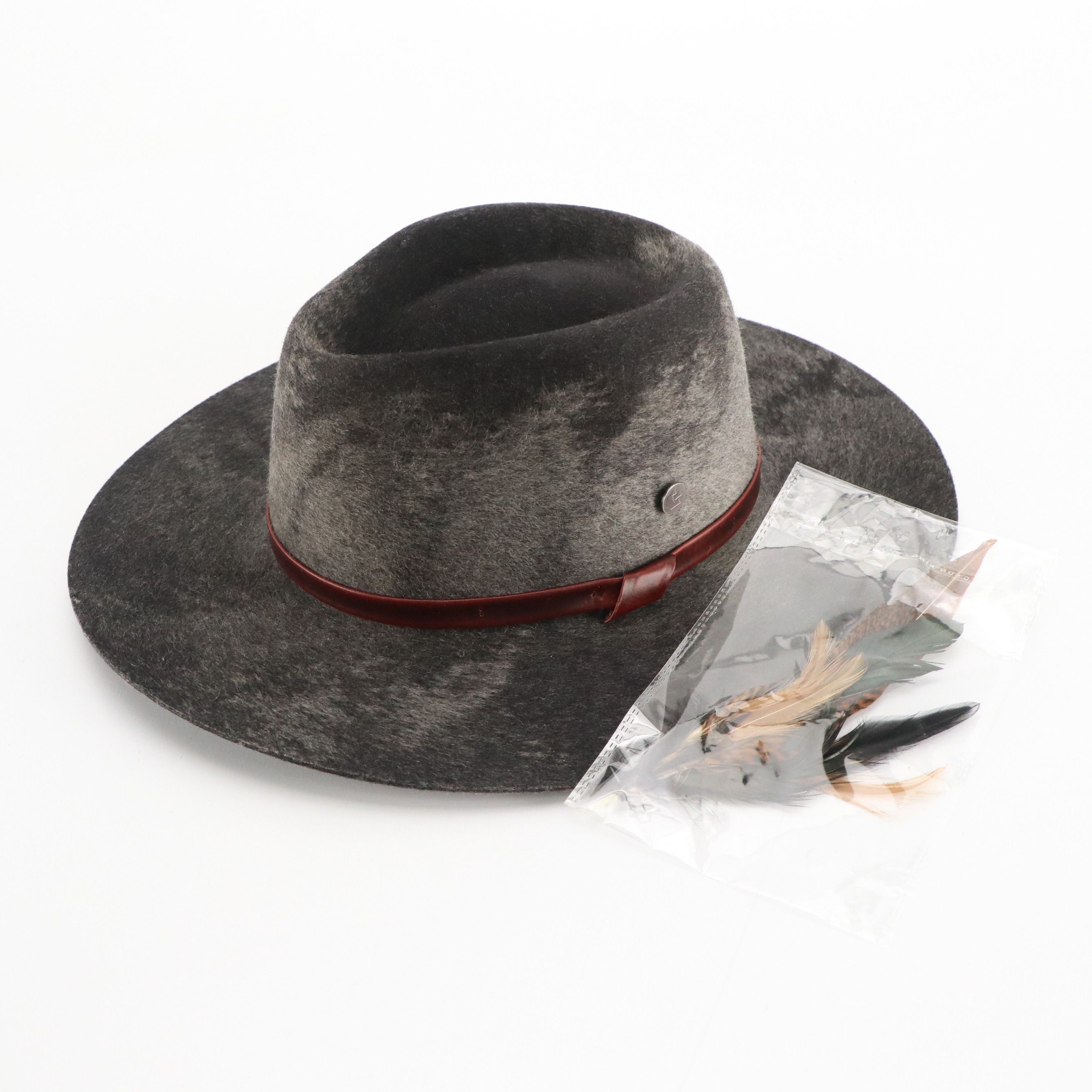 D.L. Hughley x Goorin Bros. "Contrarian" Brushed Wool Gambler Hat with Box