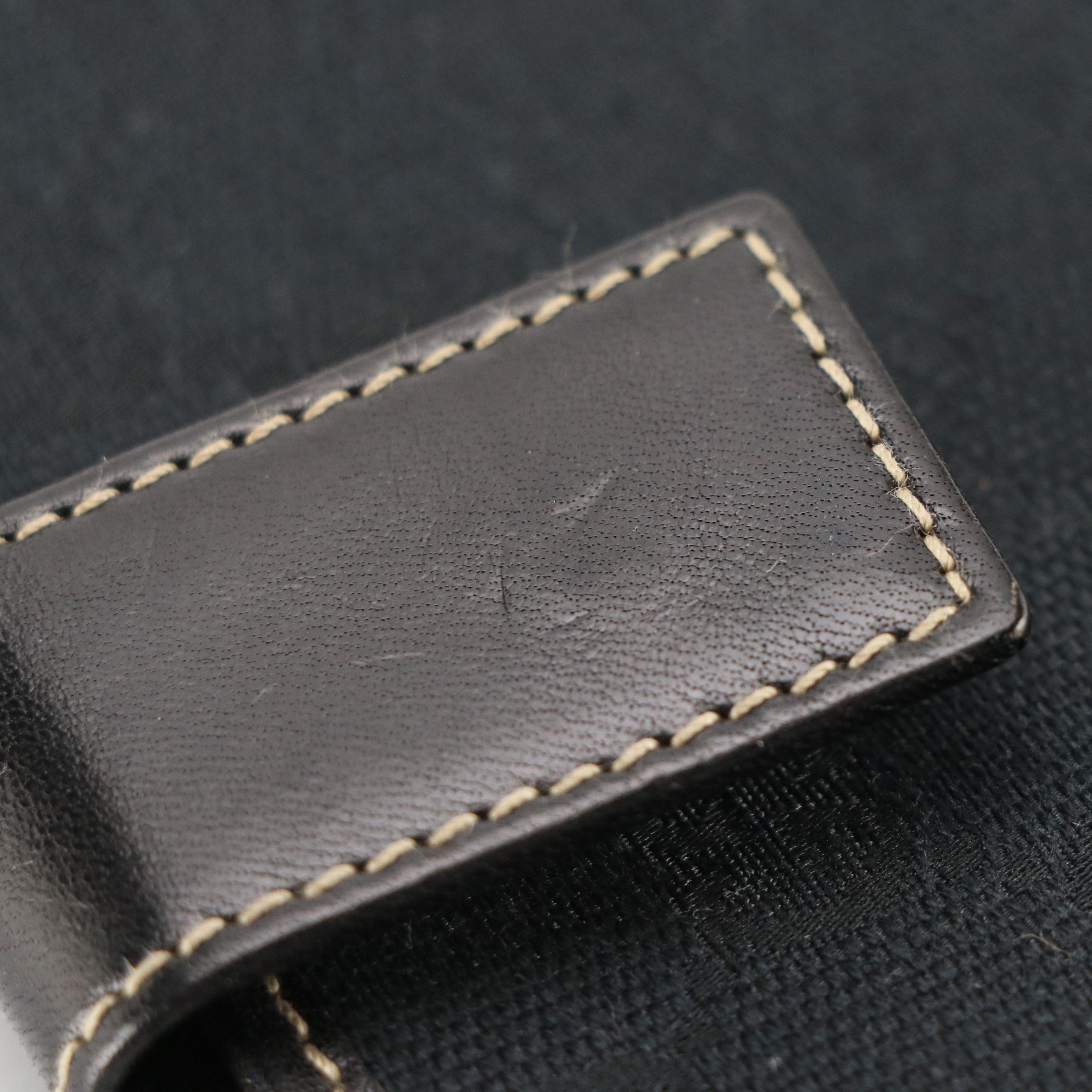 Gucci Continental Flap Wallet in GG Canvas with Leather Trim