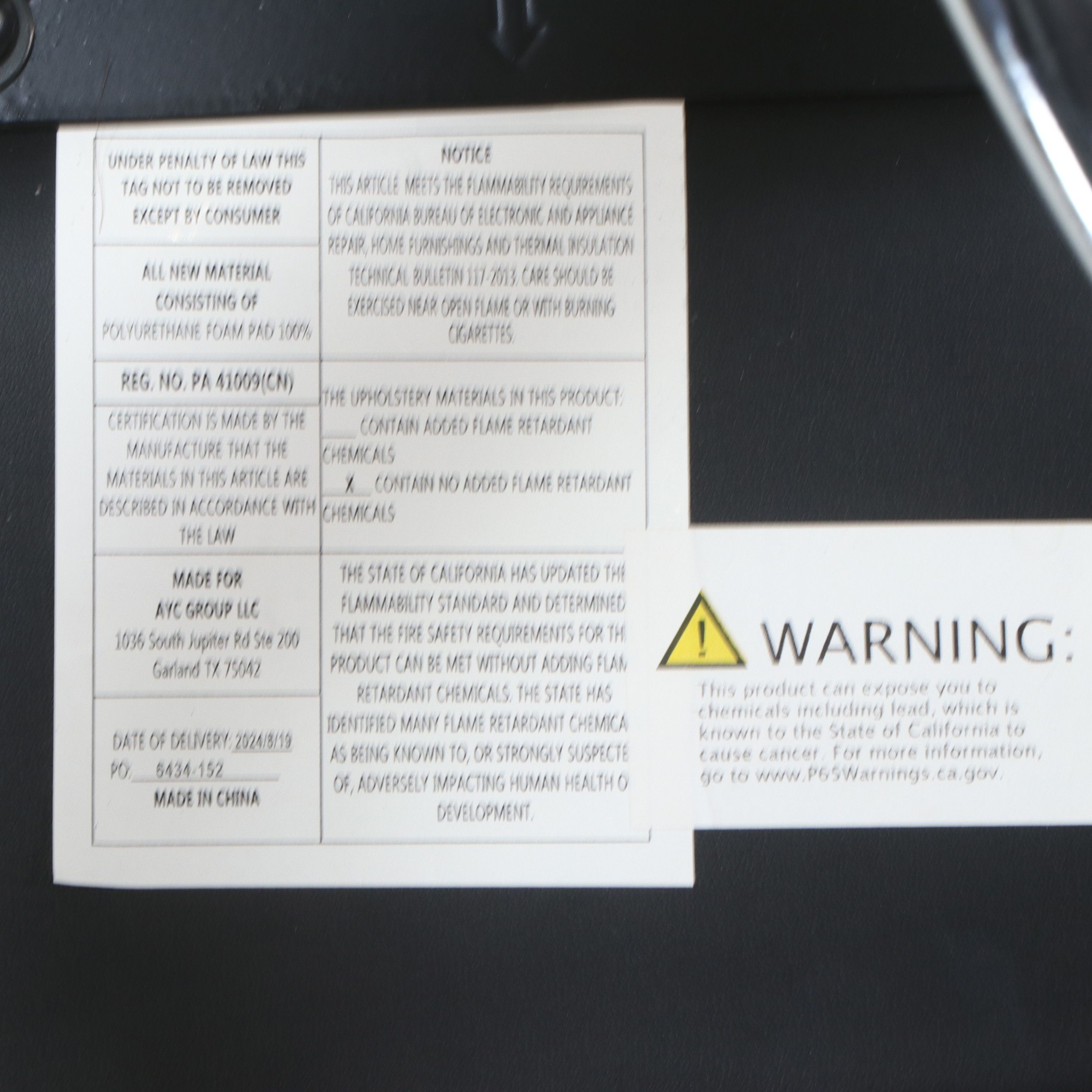 Pair of AYC Group Chrome and Black Vinyl Butterfly Salon Stools