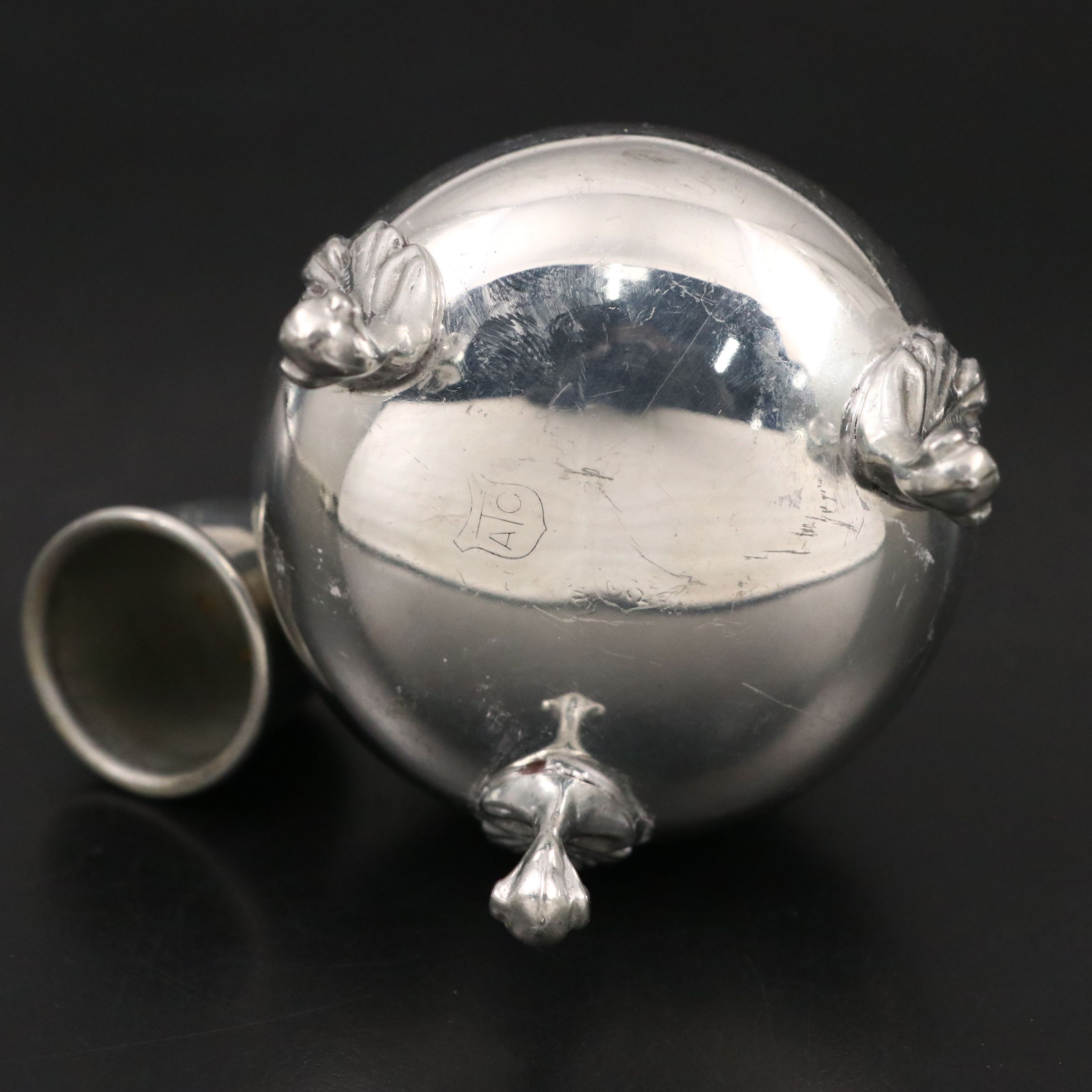 Theodore Pond Arts & Crafts Sterling Ladle with Other Utensils and Tableware