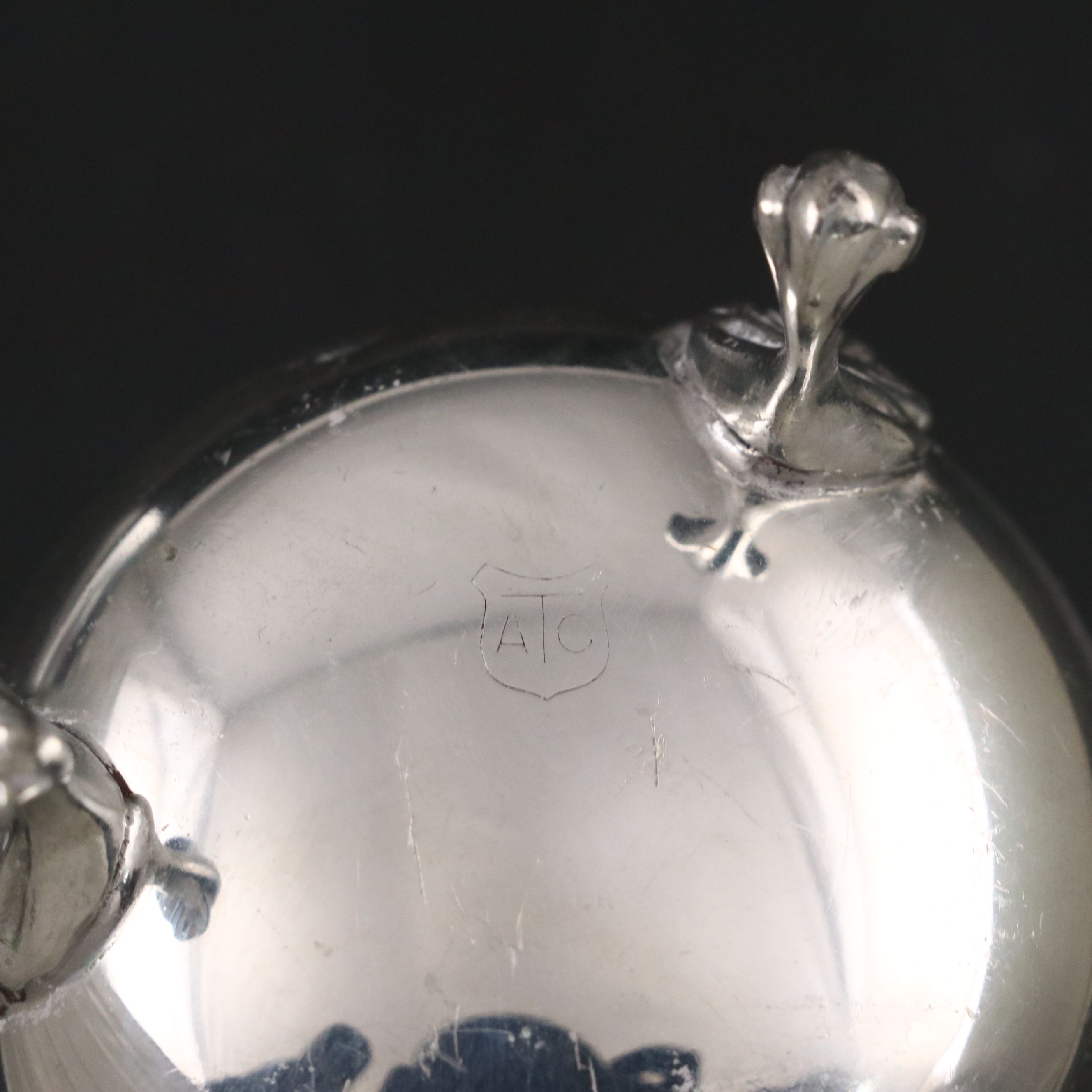 Theodore Pond Arts & Crafts Sterling Ladle with Other Utensils and Tableware