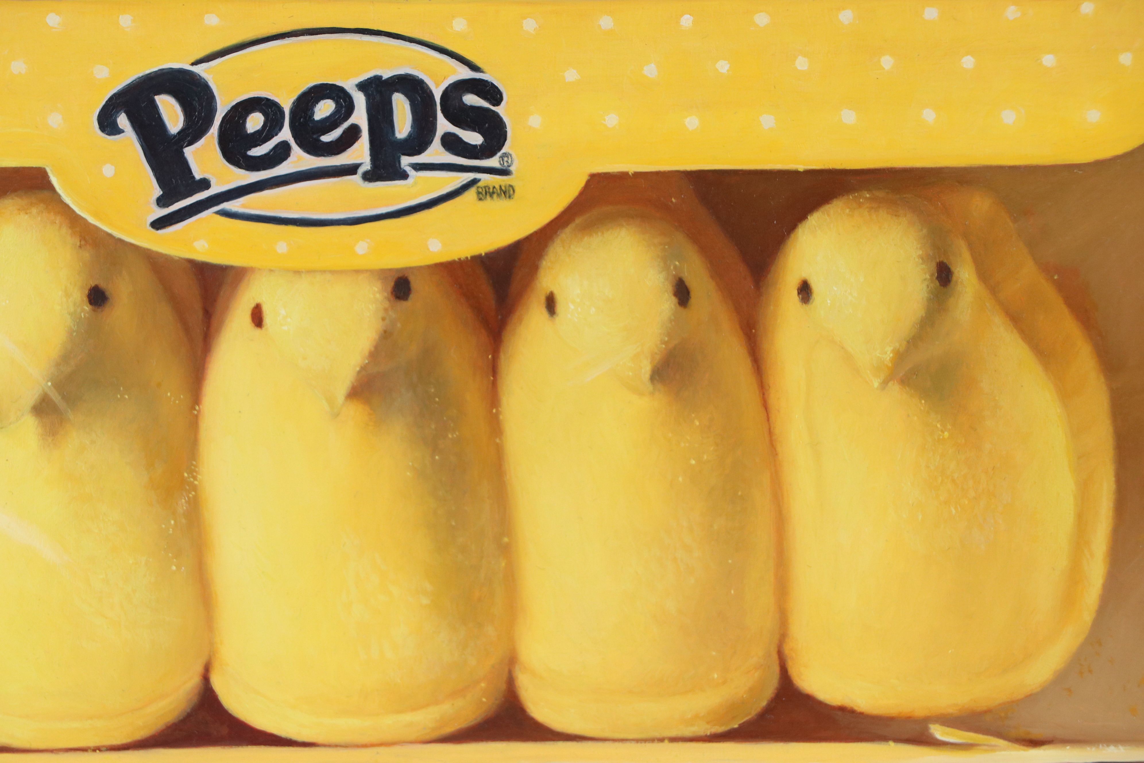 Gina Minichino Oil Painting "Chicks," 2013