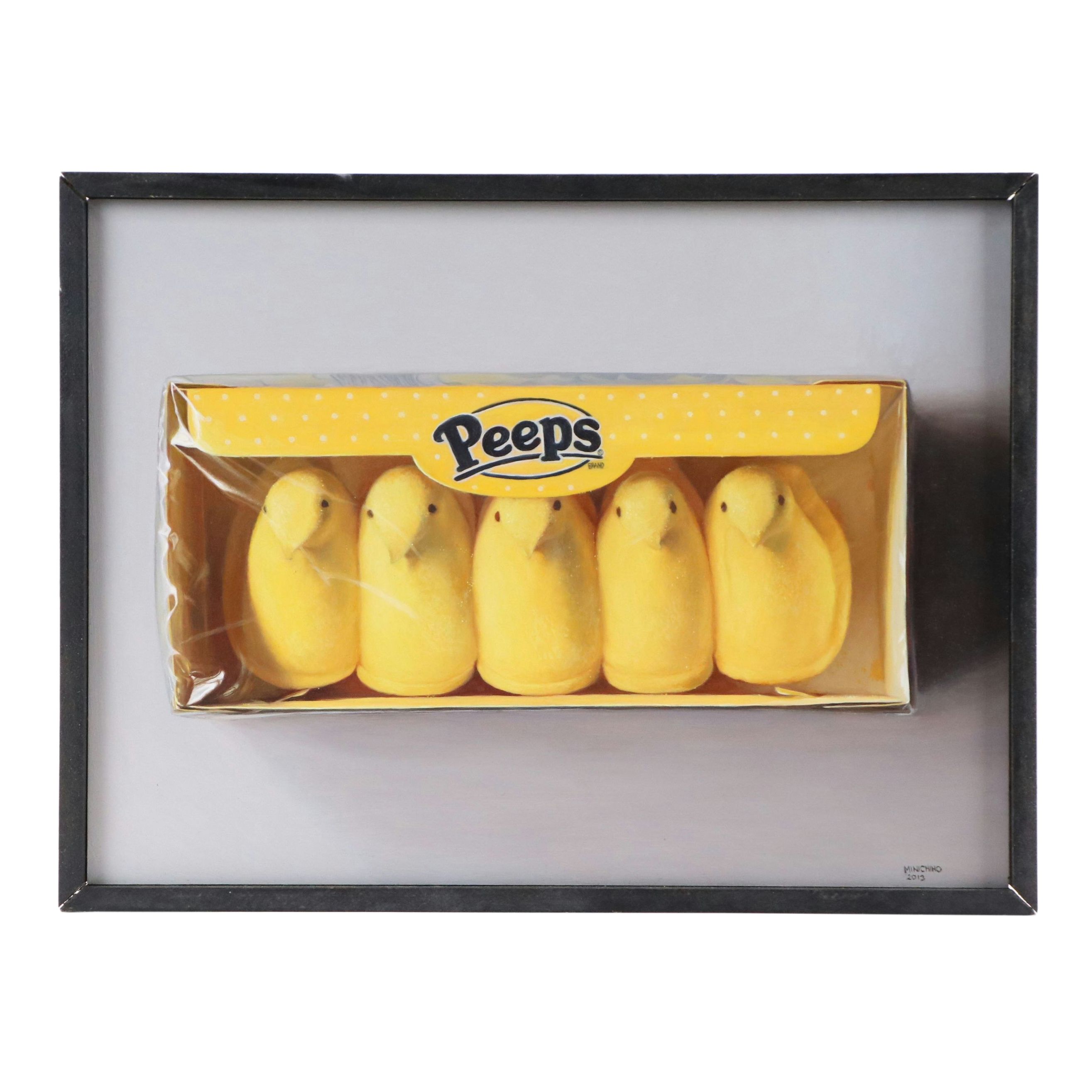 Gina Minichino Oil Painting "Chicks," 2013