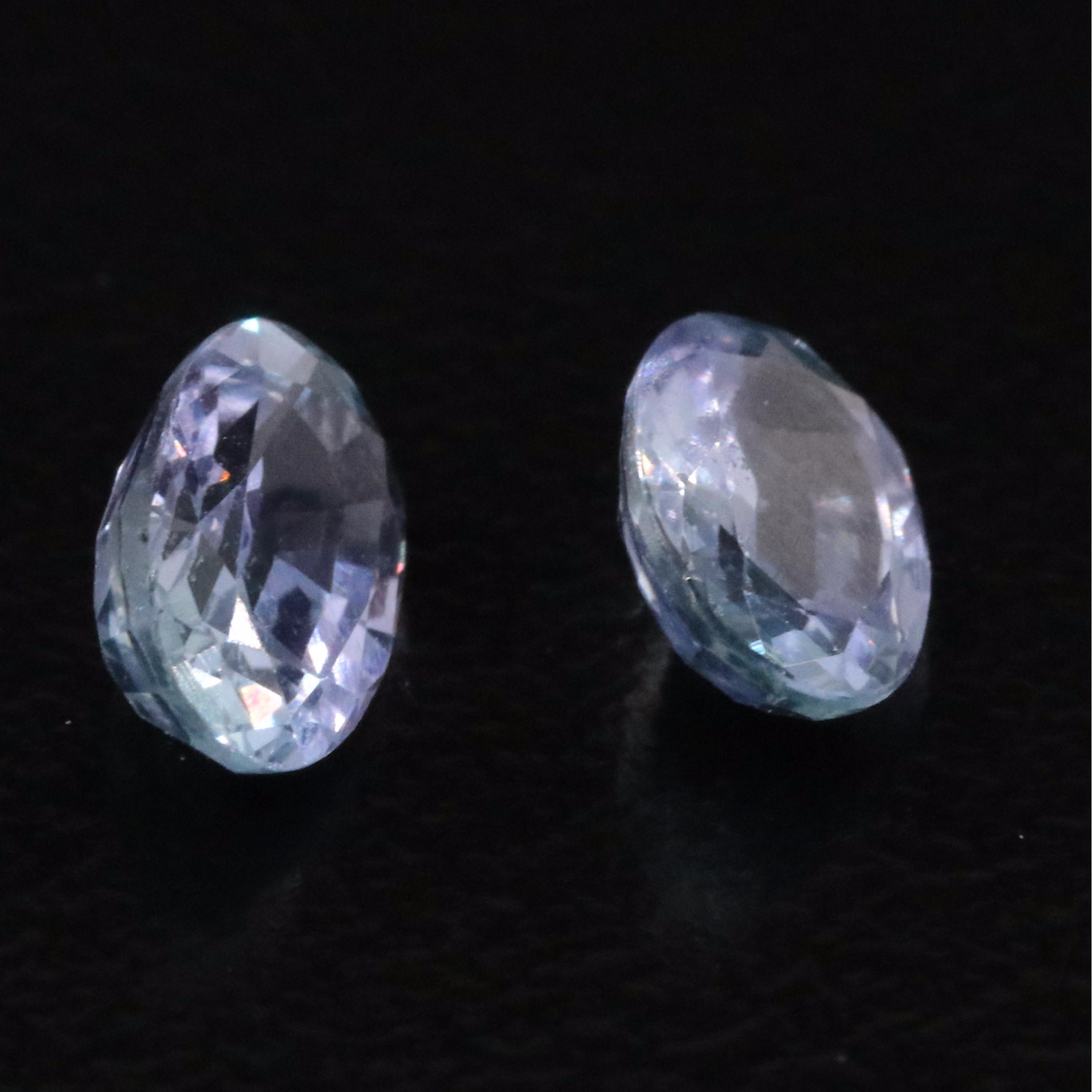 Loose 1.70 CTW Tanzanite Pair