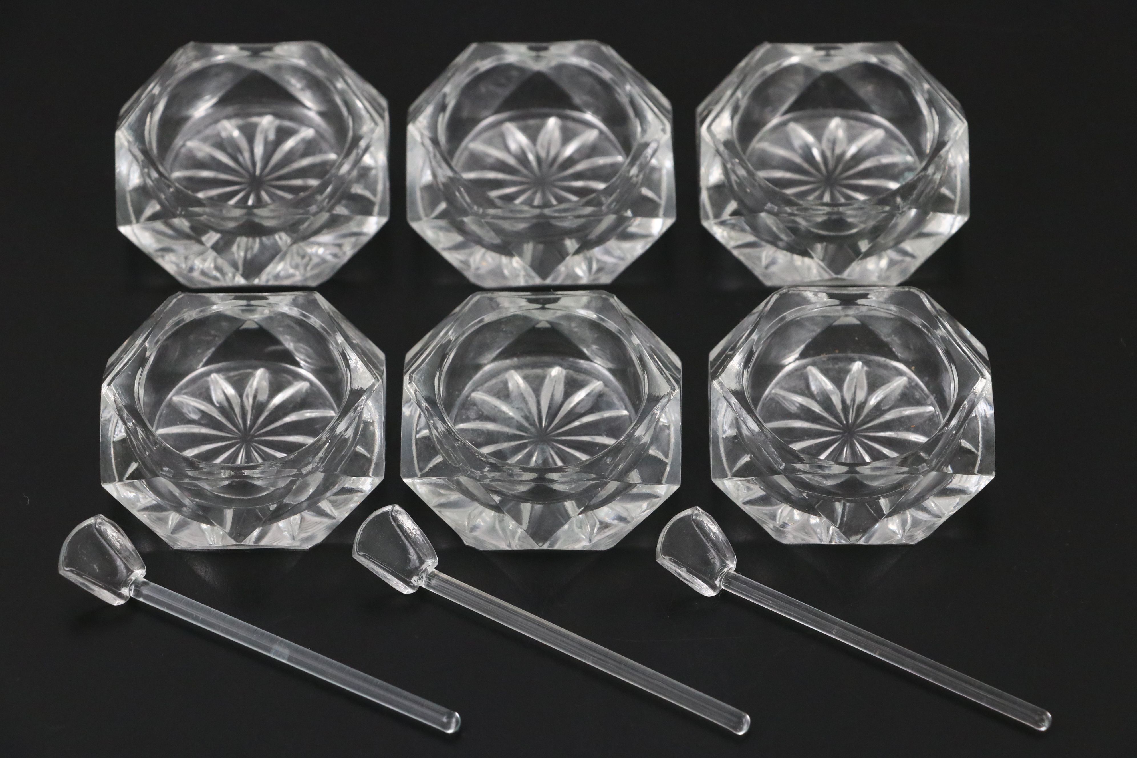 Caviar Spoons with Sterling Salt Shakers, Salt Cellars and More