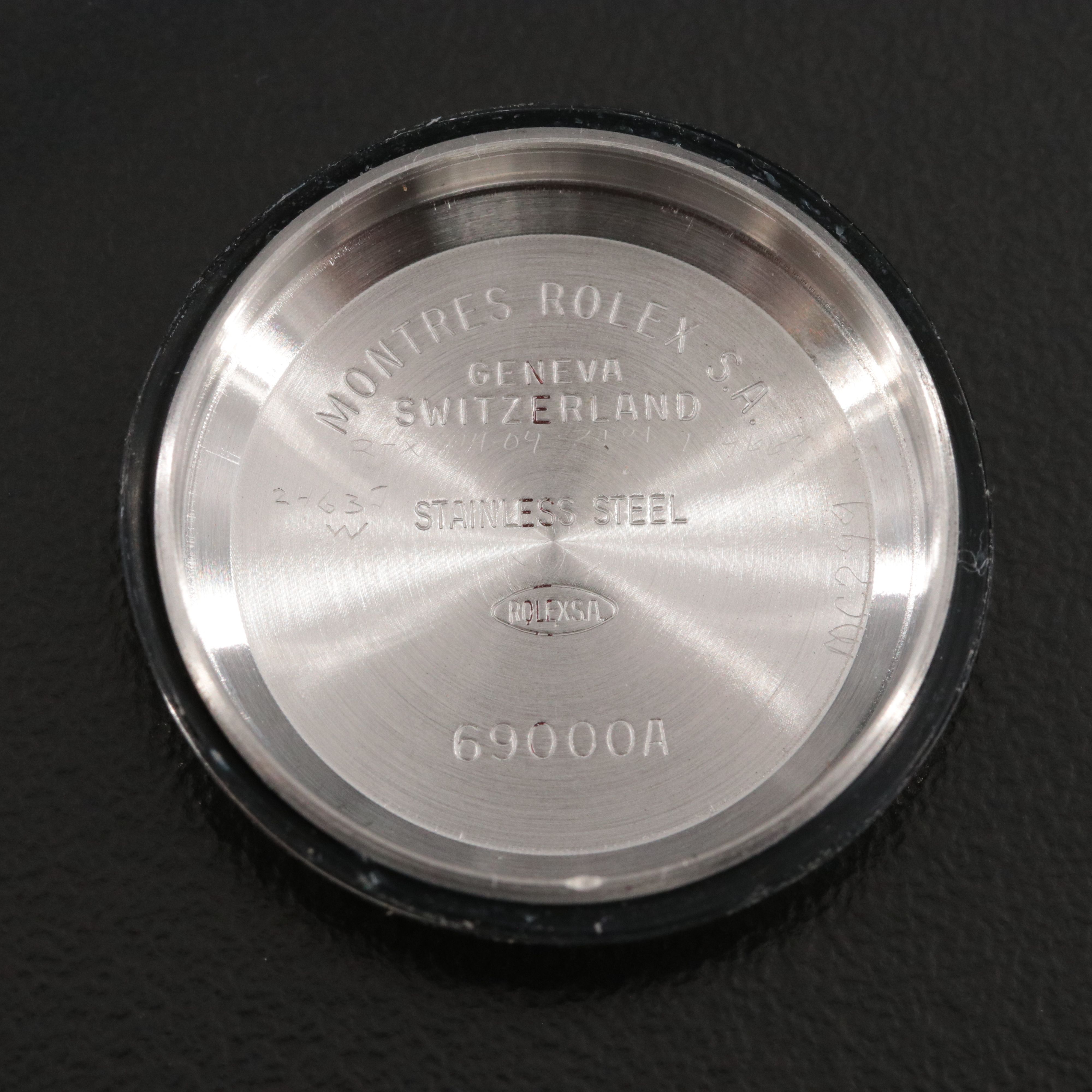 1993 - 1994 Rolex White Roman Index Dial Two Tone Datejust 69173 Watch