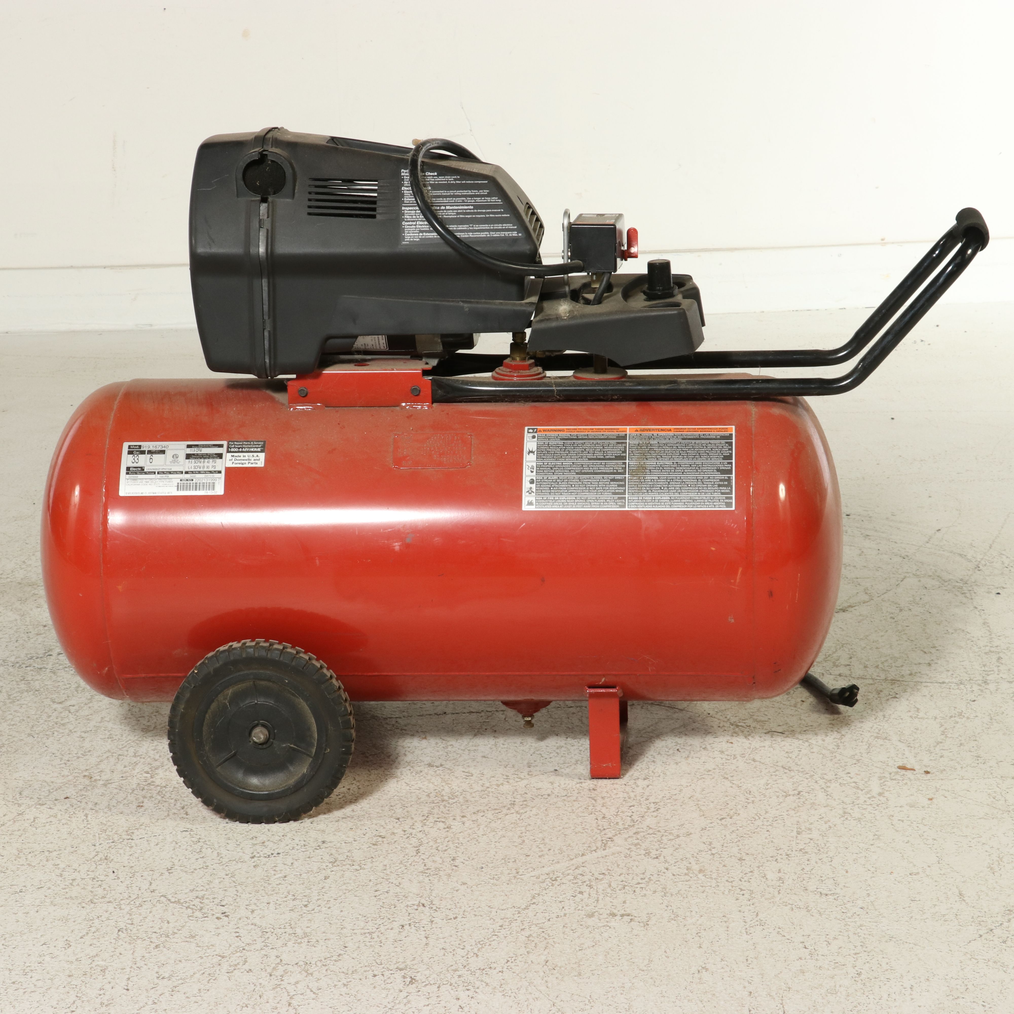Craftsman 33-Gallon Single Cylinder Air Compressor