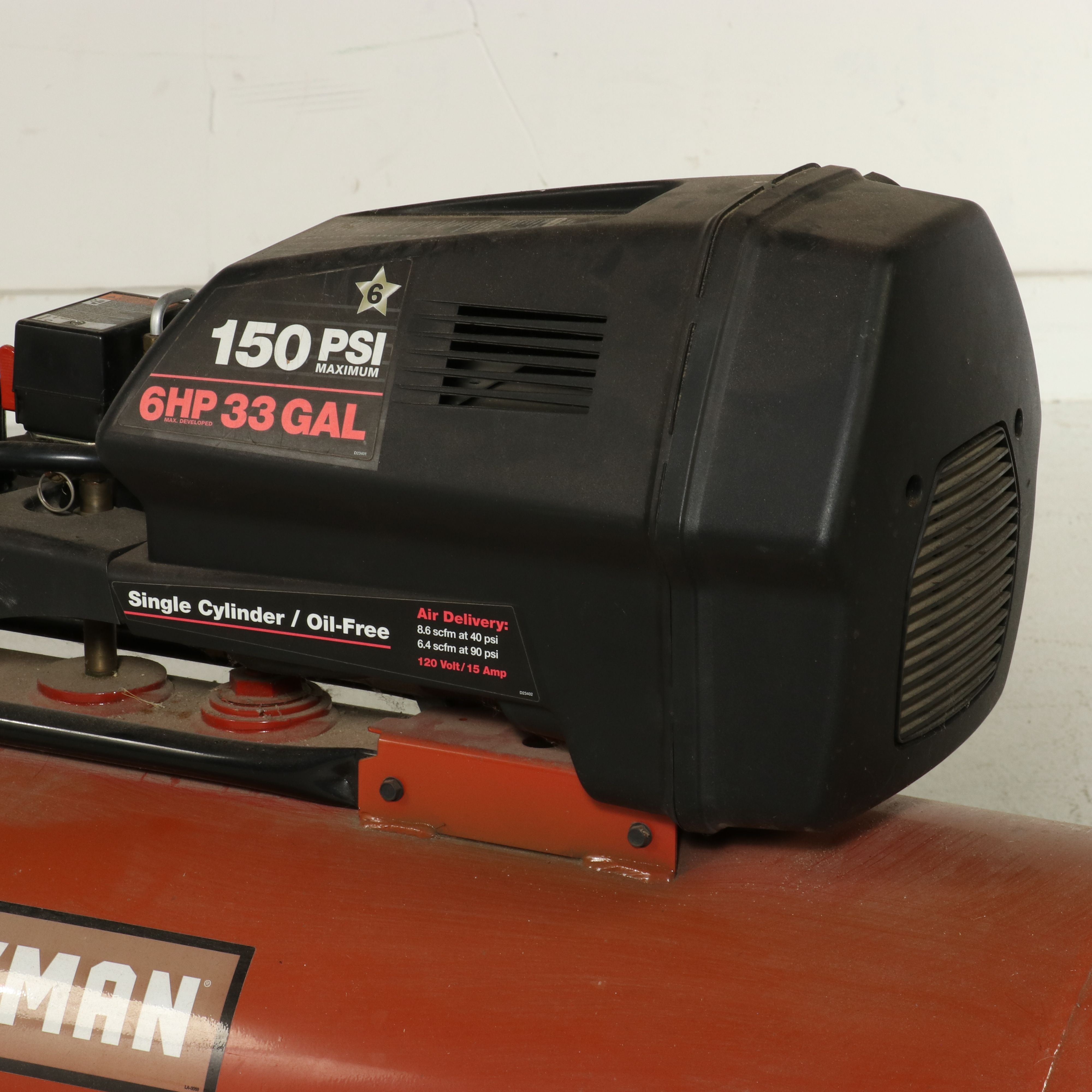 Craftsman 33-Gallon Single Cylinder Air Compressor