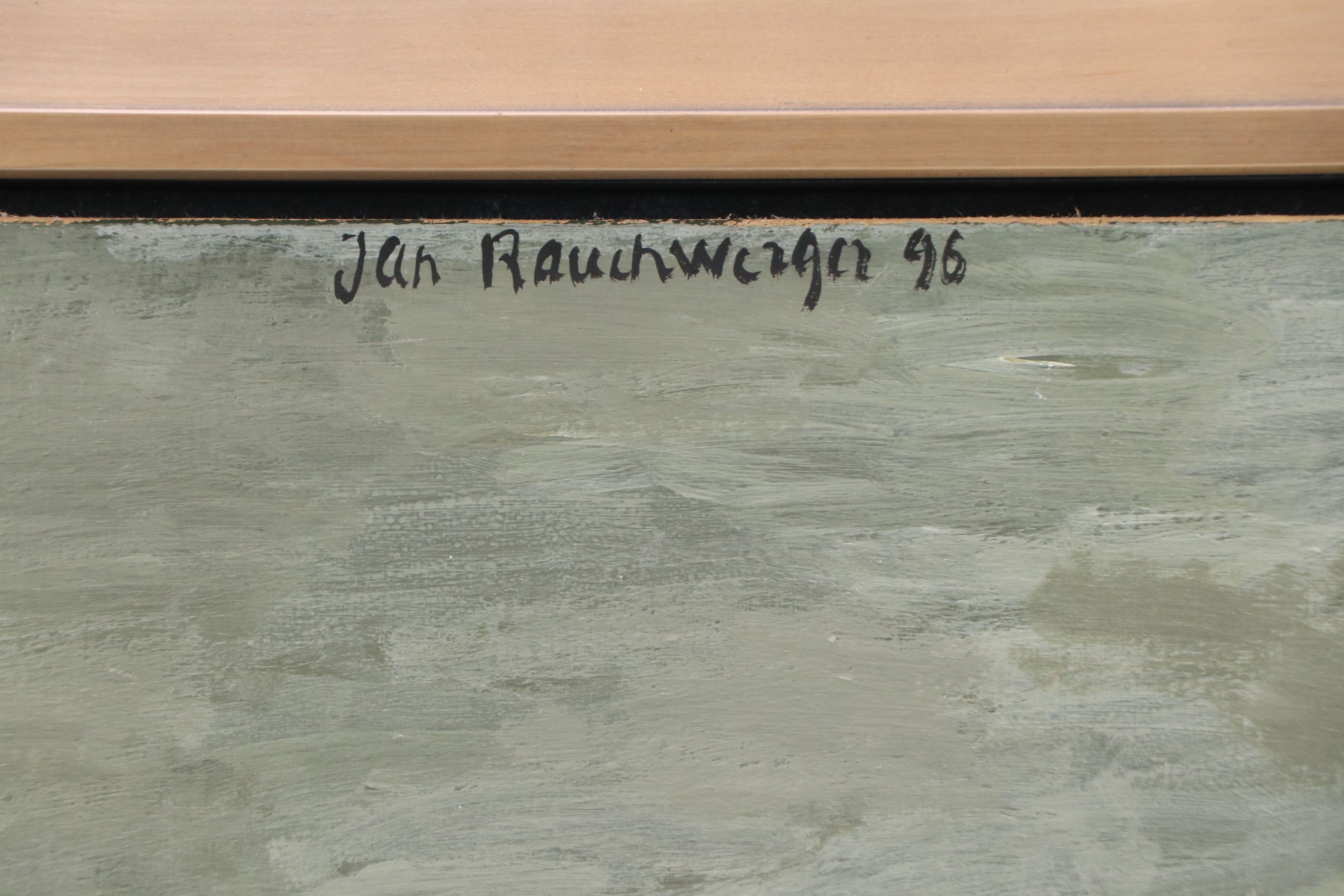 Jan Rauchwerger Oil Painting of Sleeping Figure, 1996