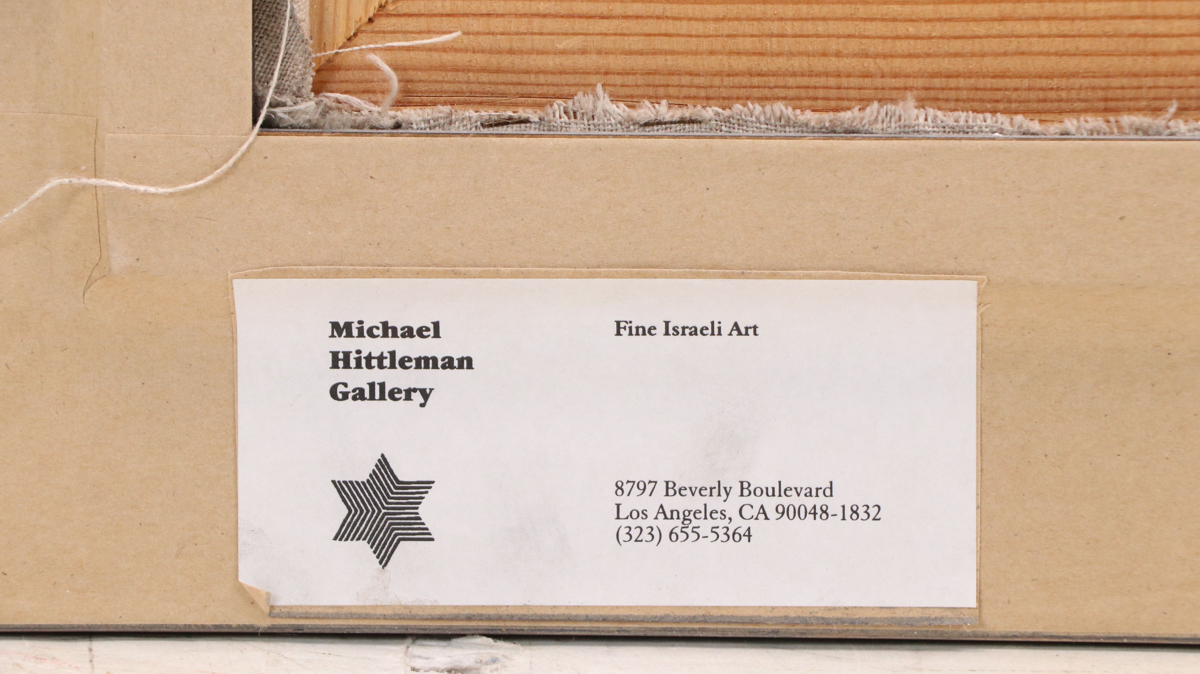 Jan Rauchwerger Oil Painting of Sleeping Figure, 1996