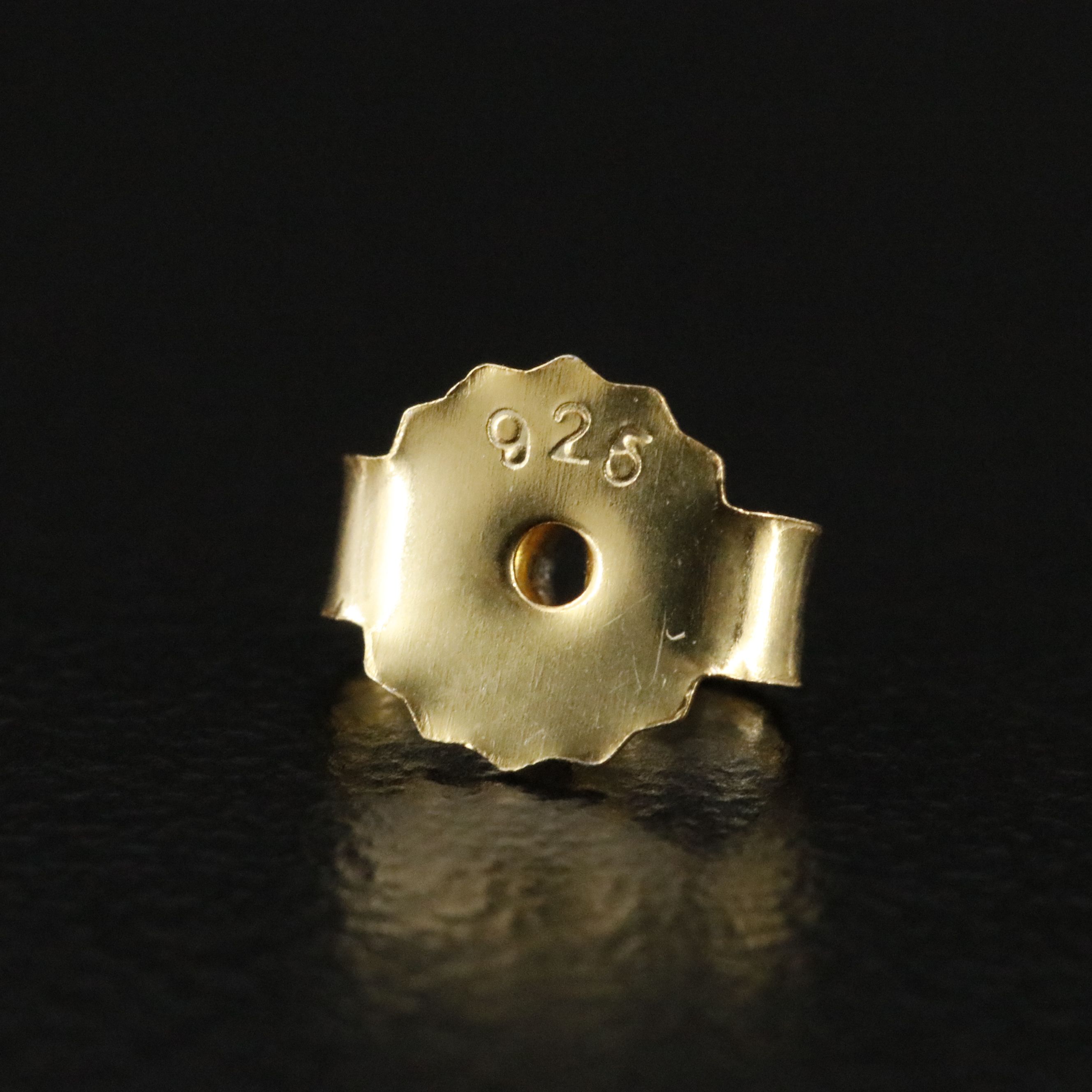 Sterling Emerald Half Hoops