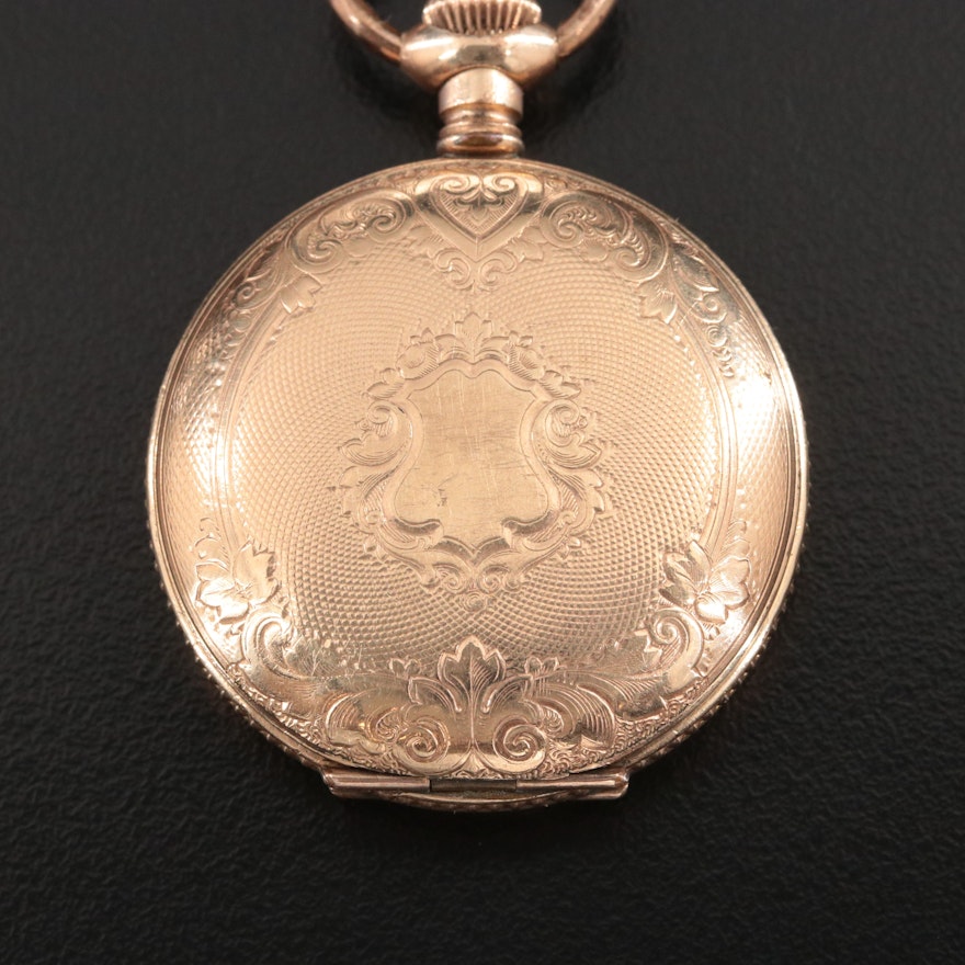 The Brooklyn 14K Ornate Pocket Watch | EBTH
