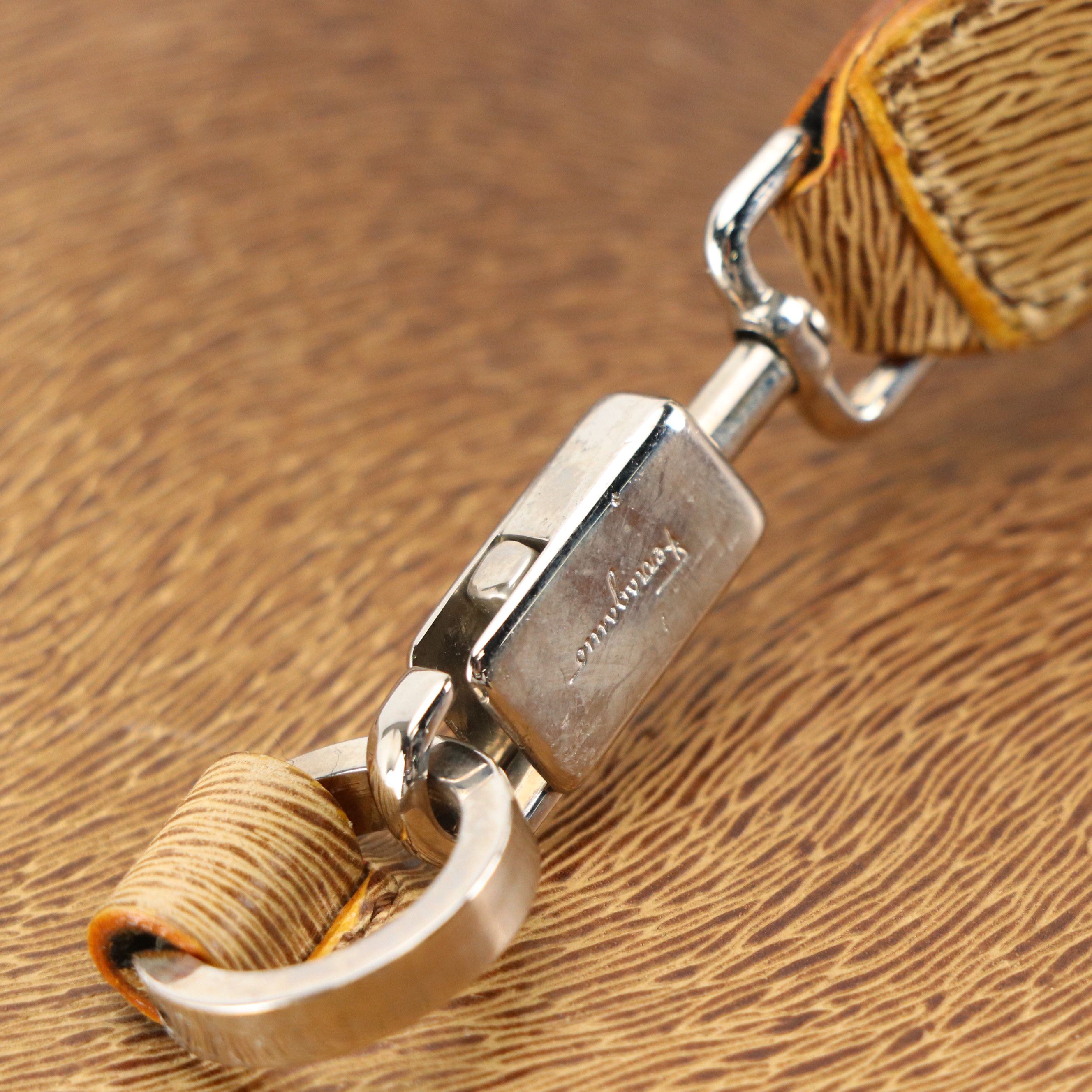 Salvatore Ferragamo Two-Way Bag in Fur Textured Leather