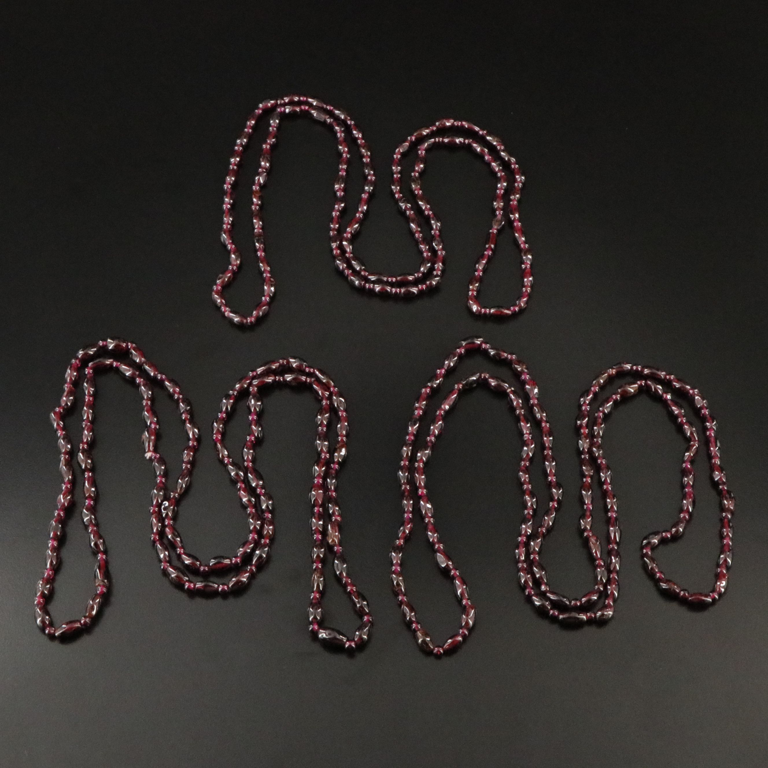 Rhodolite Garnet Necklaces