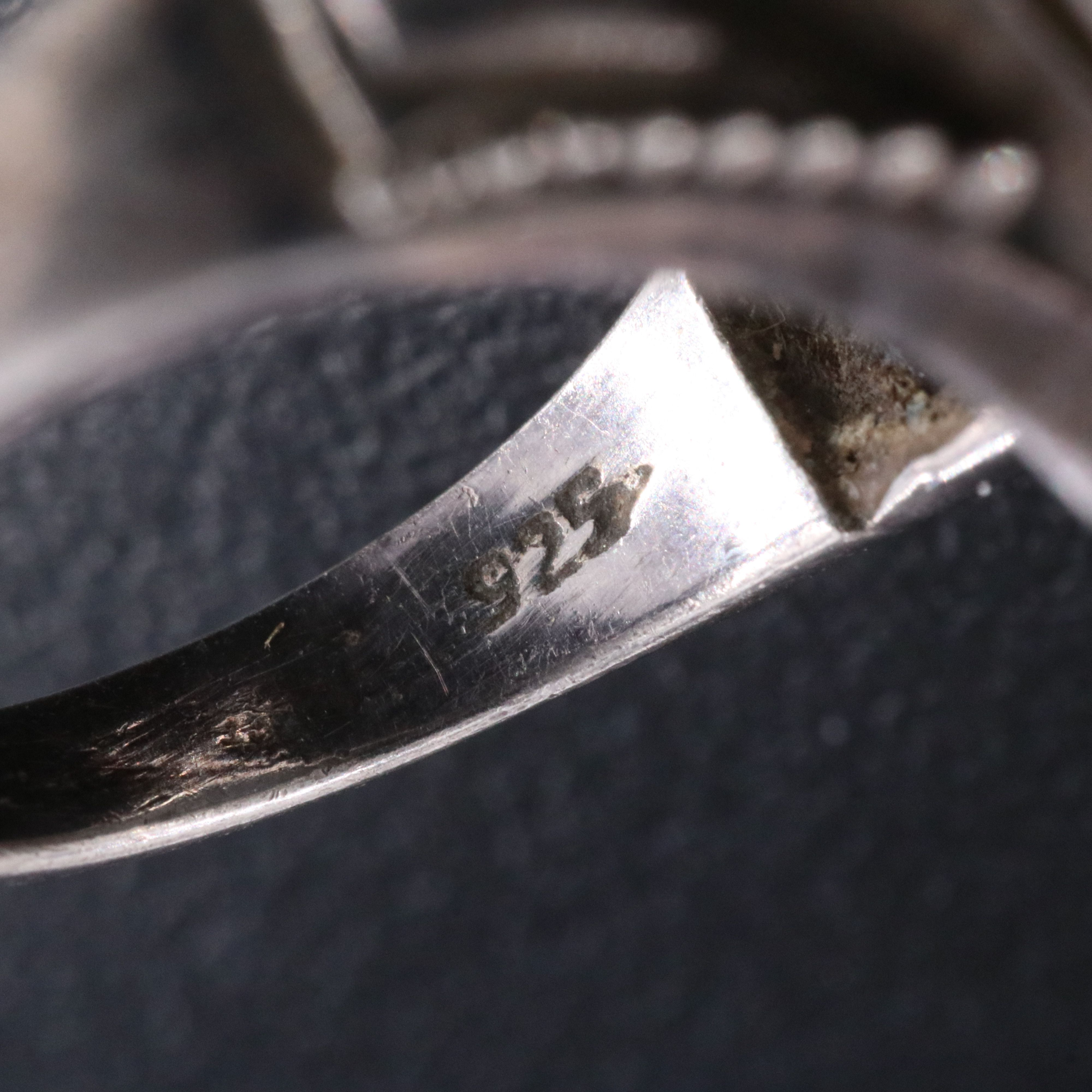 Vintage Sterling Poison Ring