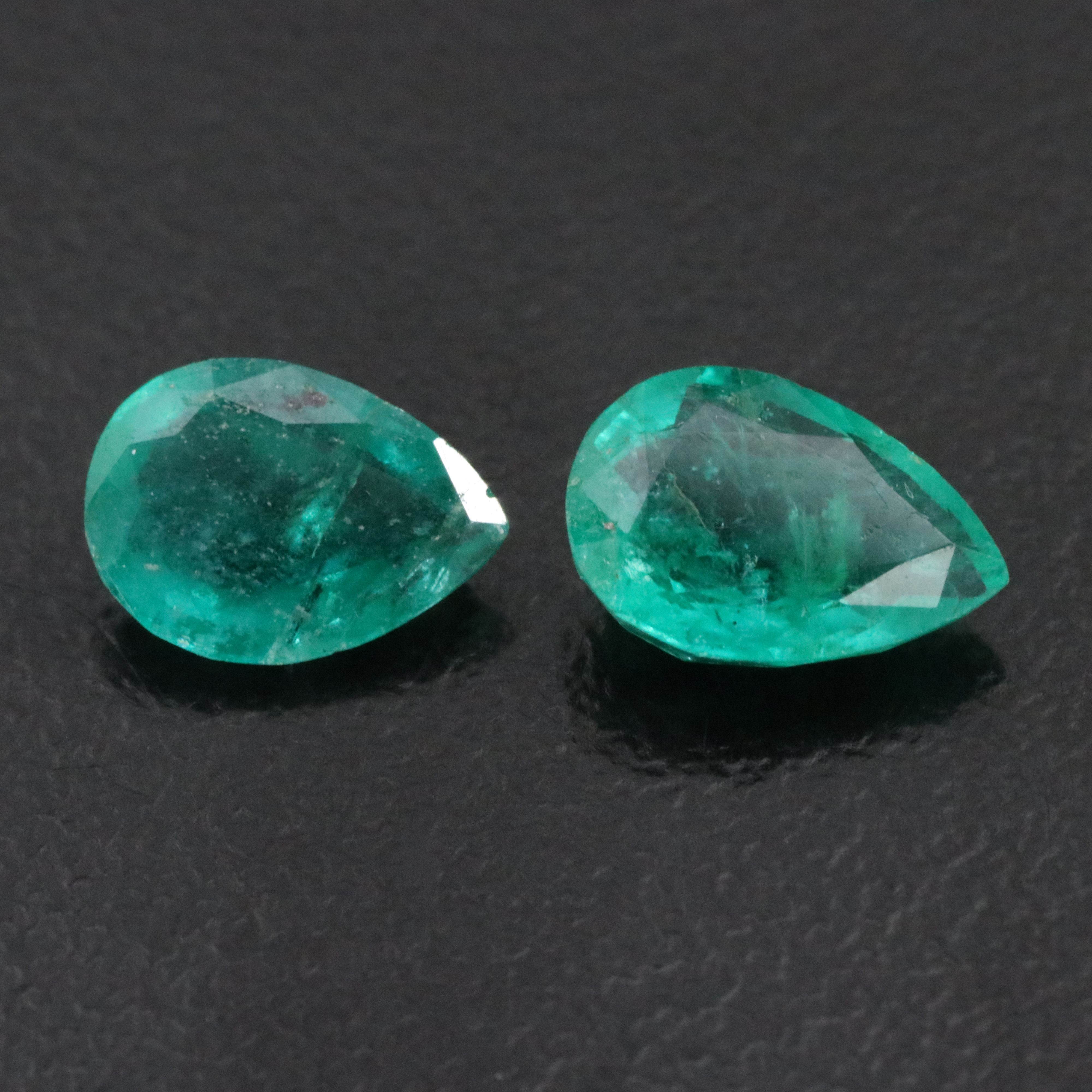 Loose 1.55 CTW Emeralds