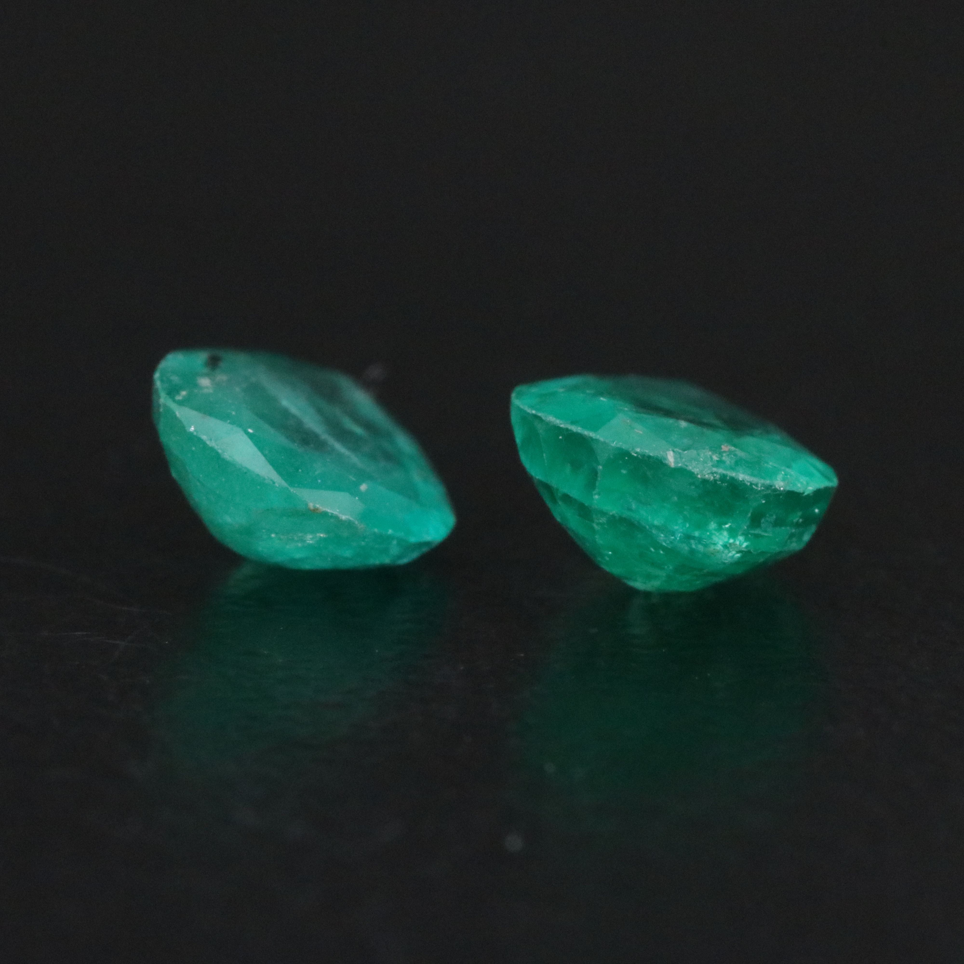 Loose 1.55 CTW Emeralds