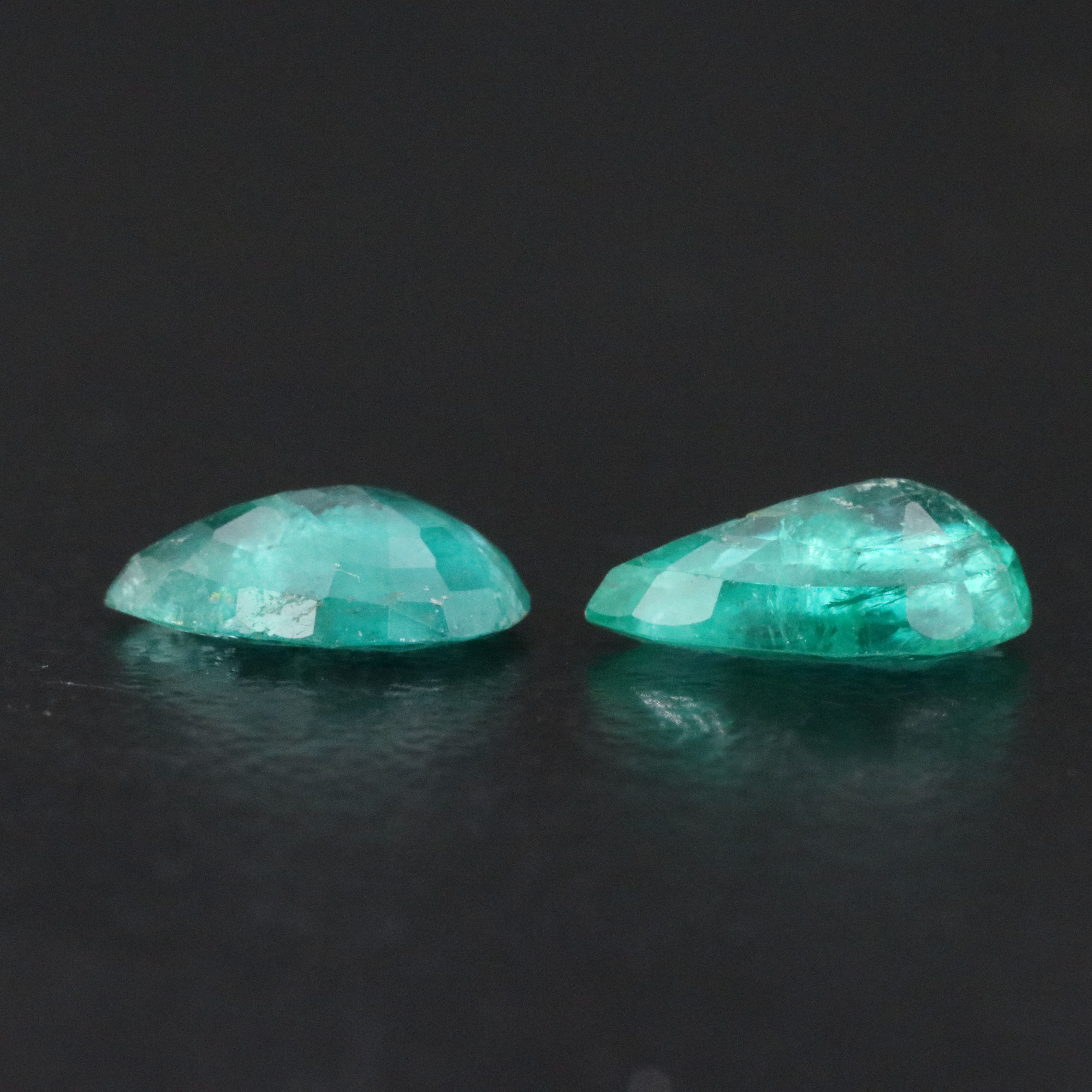 Loose 1.55 CTW Emeralds