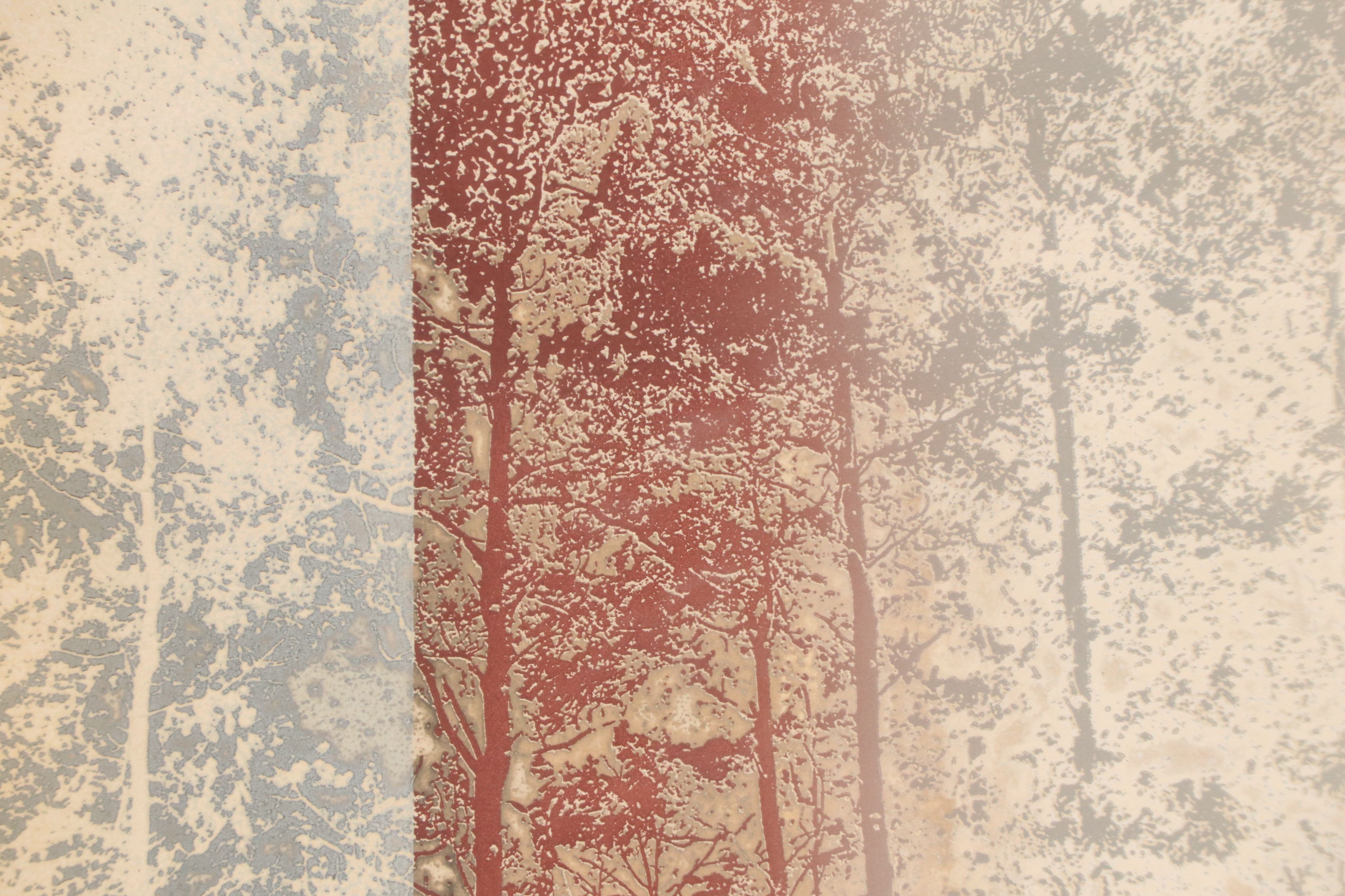 Paula Crane Etching "All Day Long"