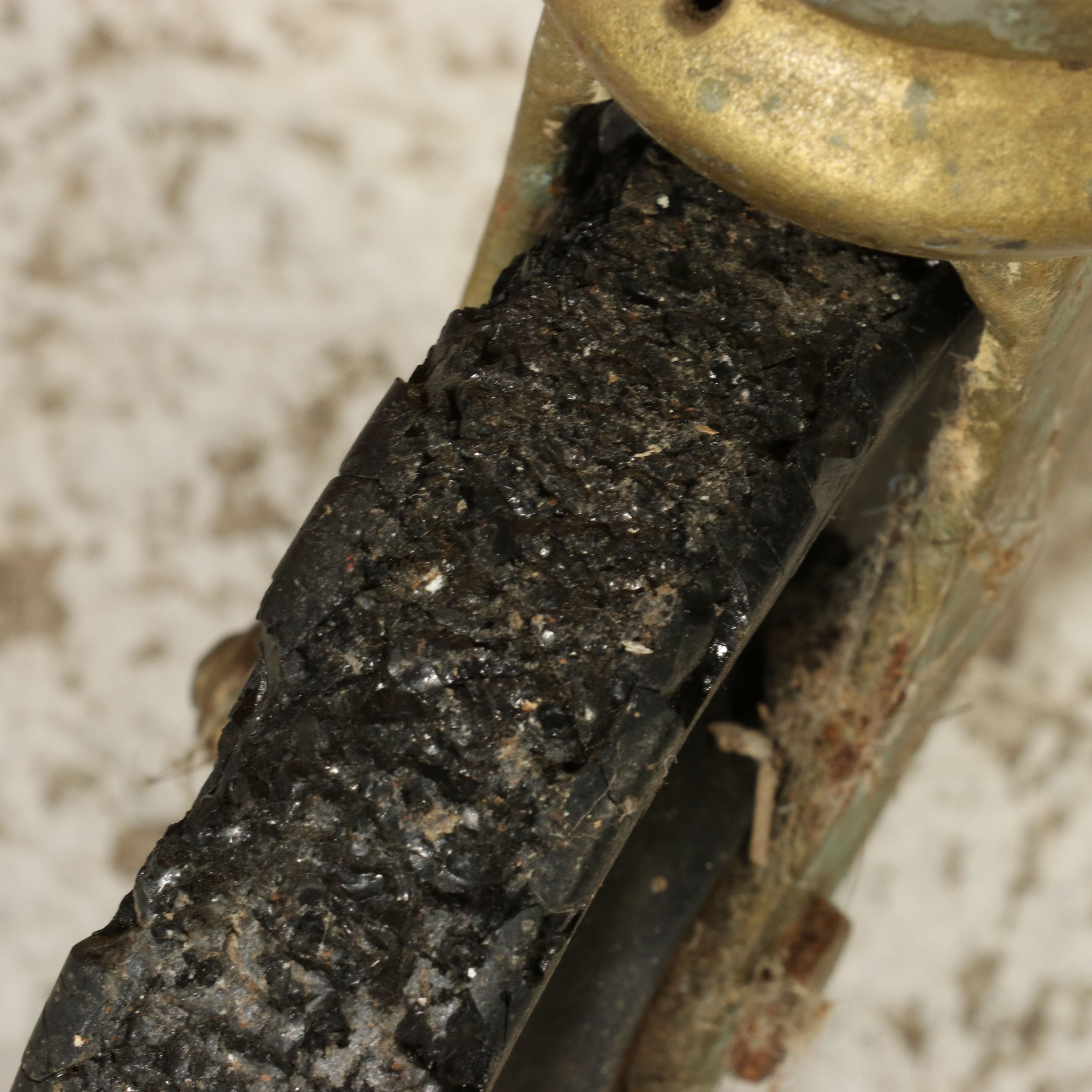 Industrial Painted Wood Modified Rolling A/V or Tool Cart