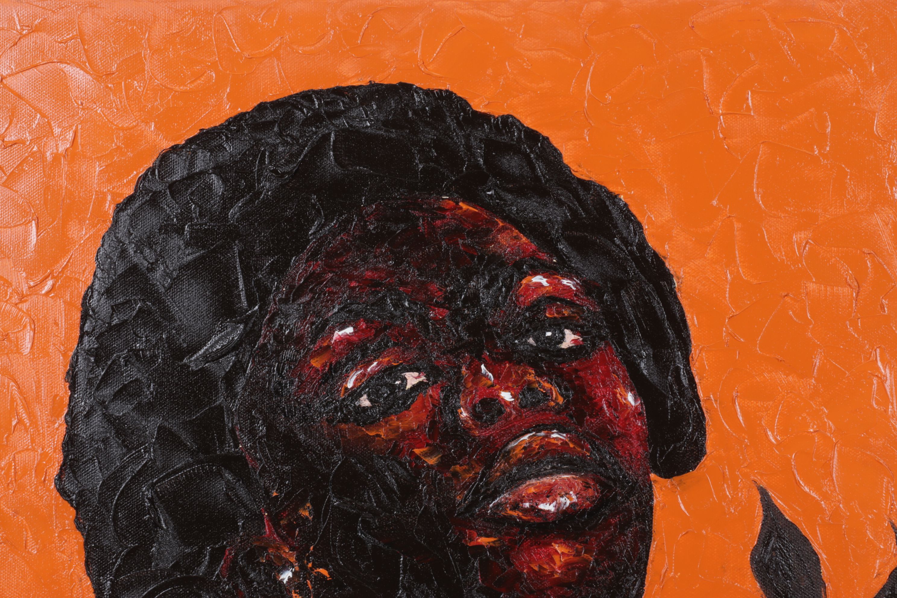 Oluwakemi Omowaire Oil Portrait "I Made It", Early 21st Century