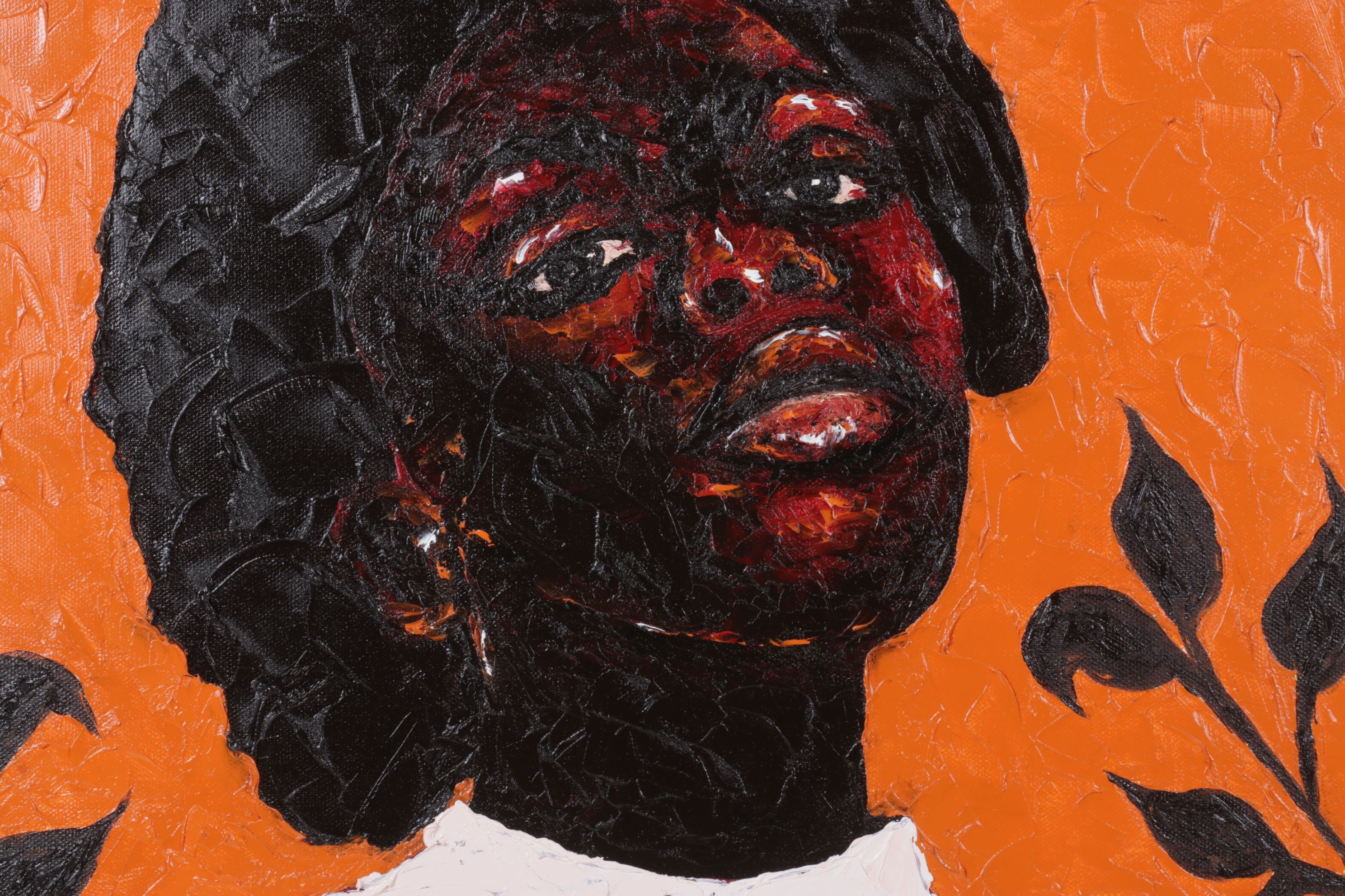 Oluwakemi Omowaire Oil Portrait "I Made It", Early 21st Century