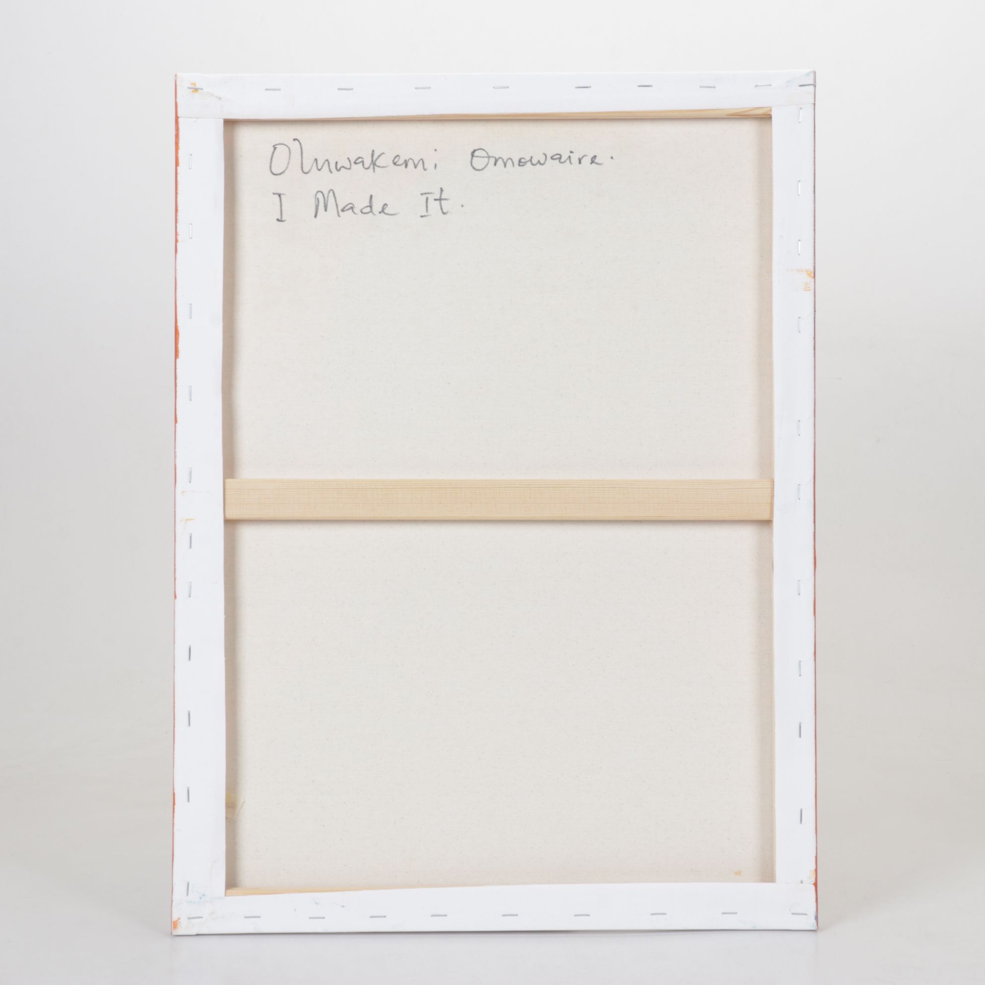 Oluwakemi Omowaire Oil Portrait "I Made It", Early 21st Century