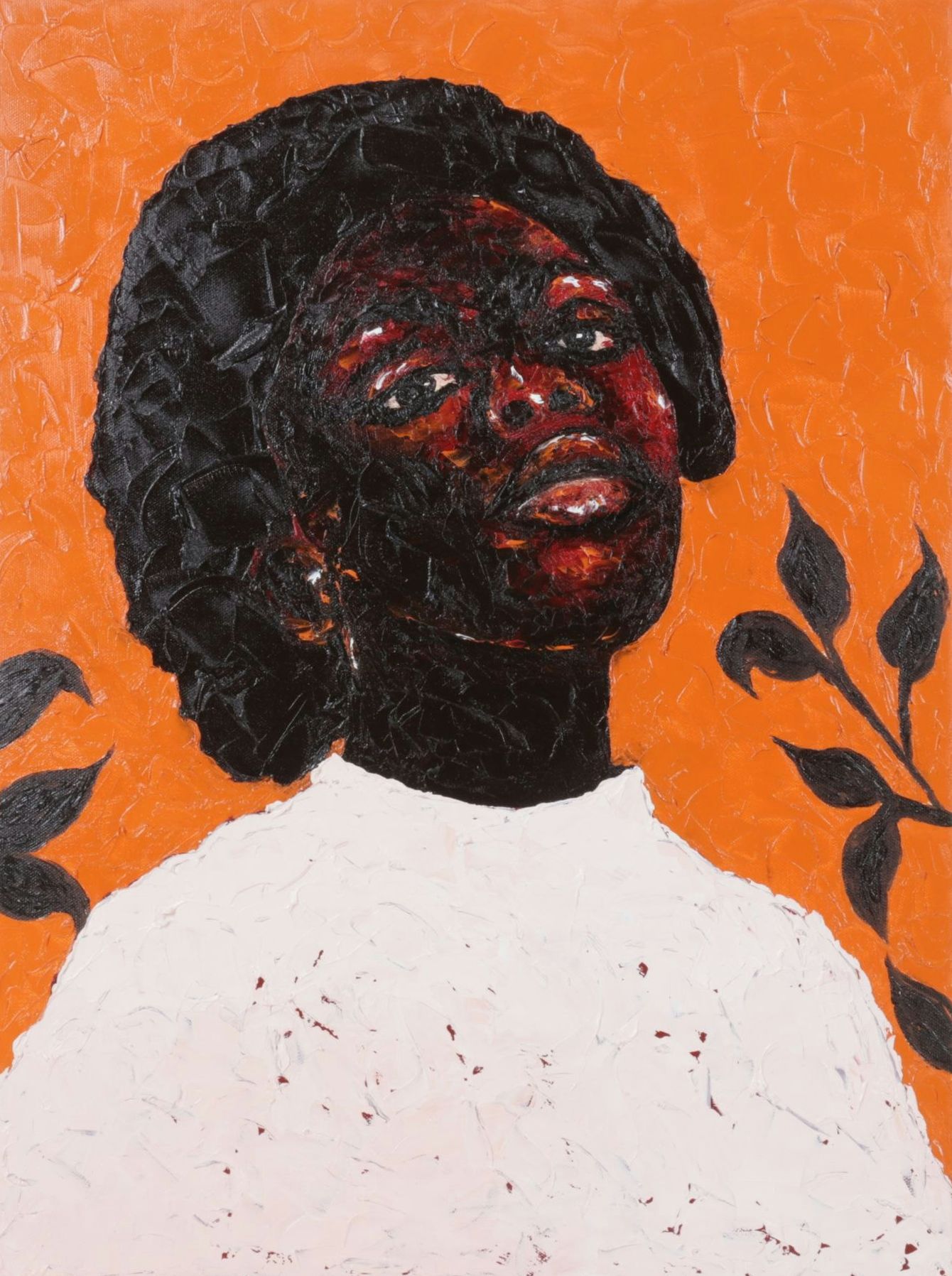 Oluwakemi Omowaire Oil Portrait "I Made It", Early 21st Century