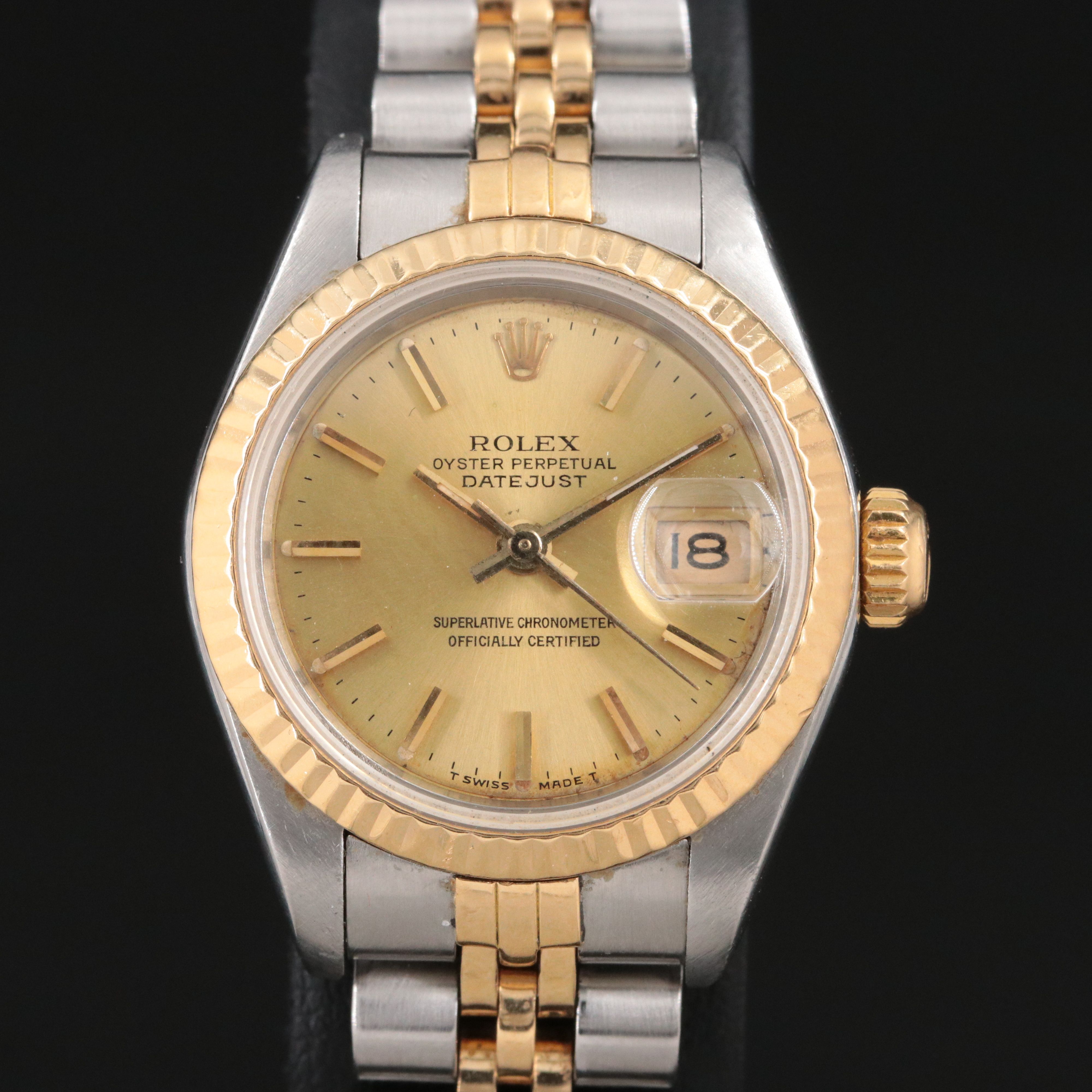 Rolex Datejust 69173 Vintage Watch c.1987