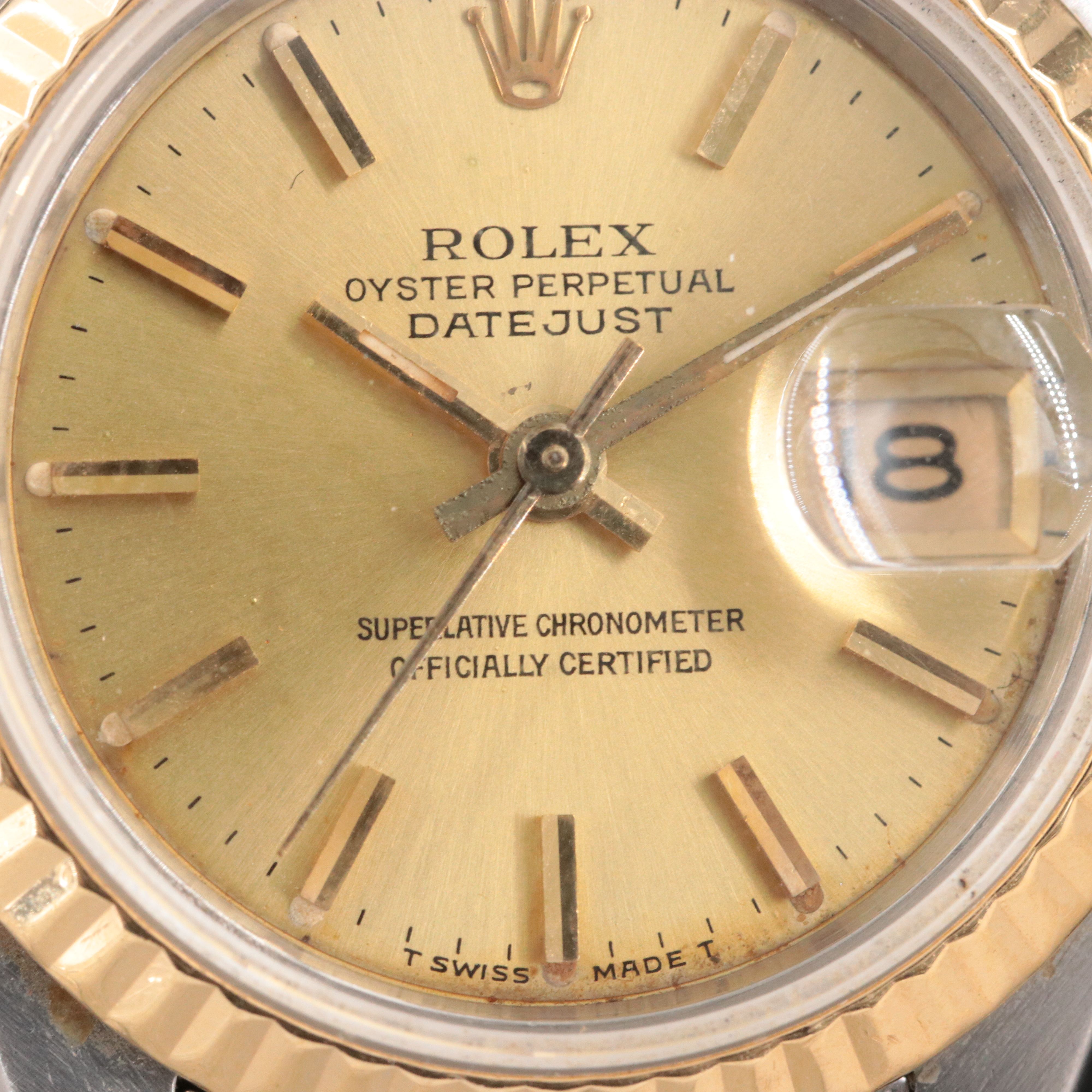 Rolex Datejust 69173 Vintage Watch c.1987