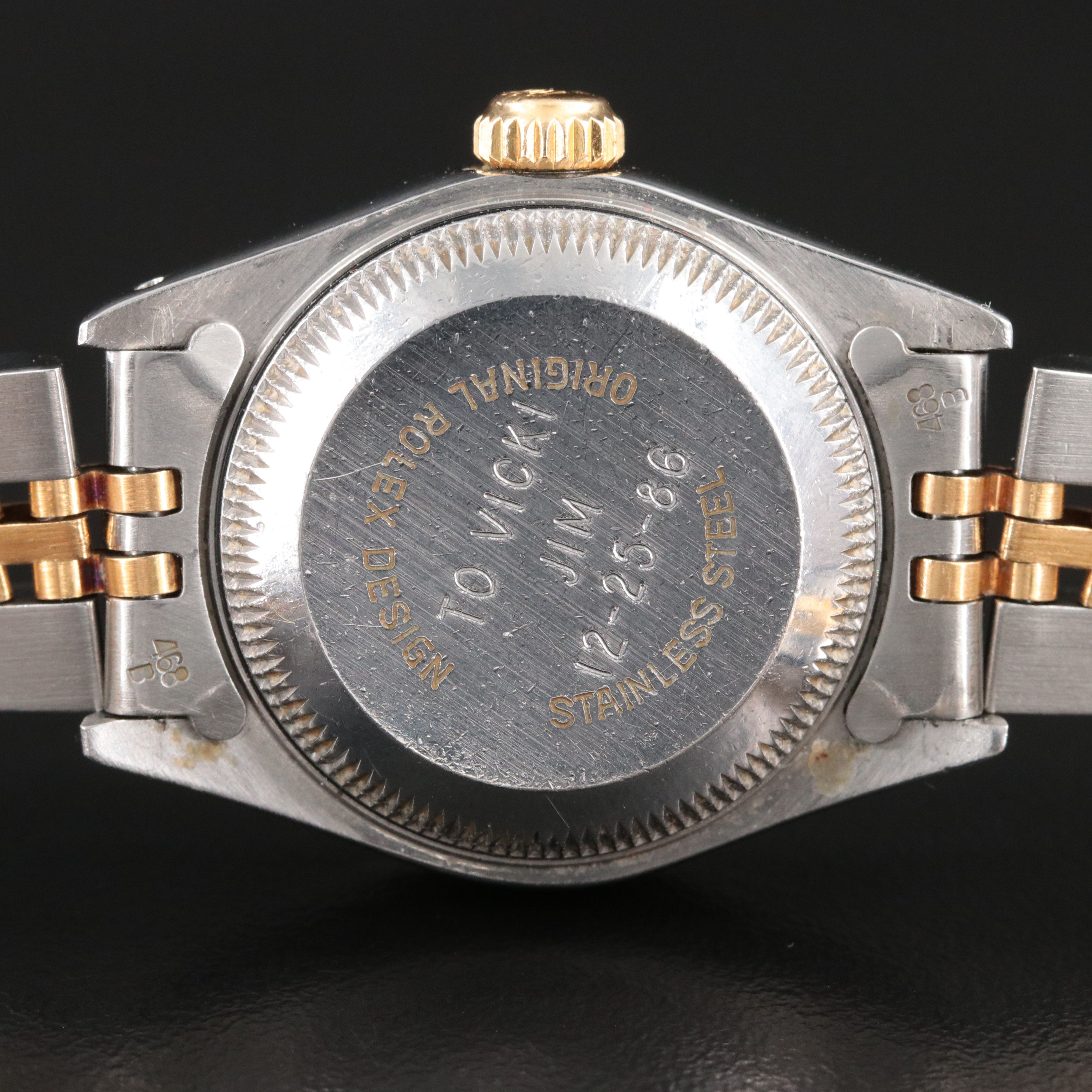 Rolex Datejust 69173 Vintage Watch c.1987