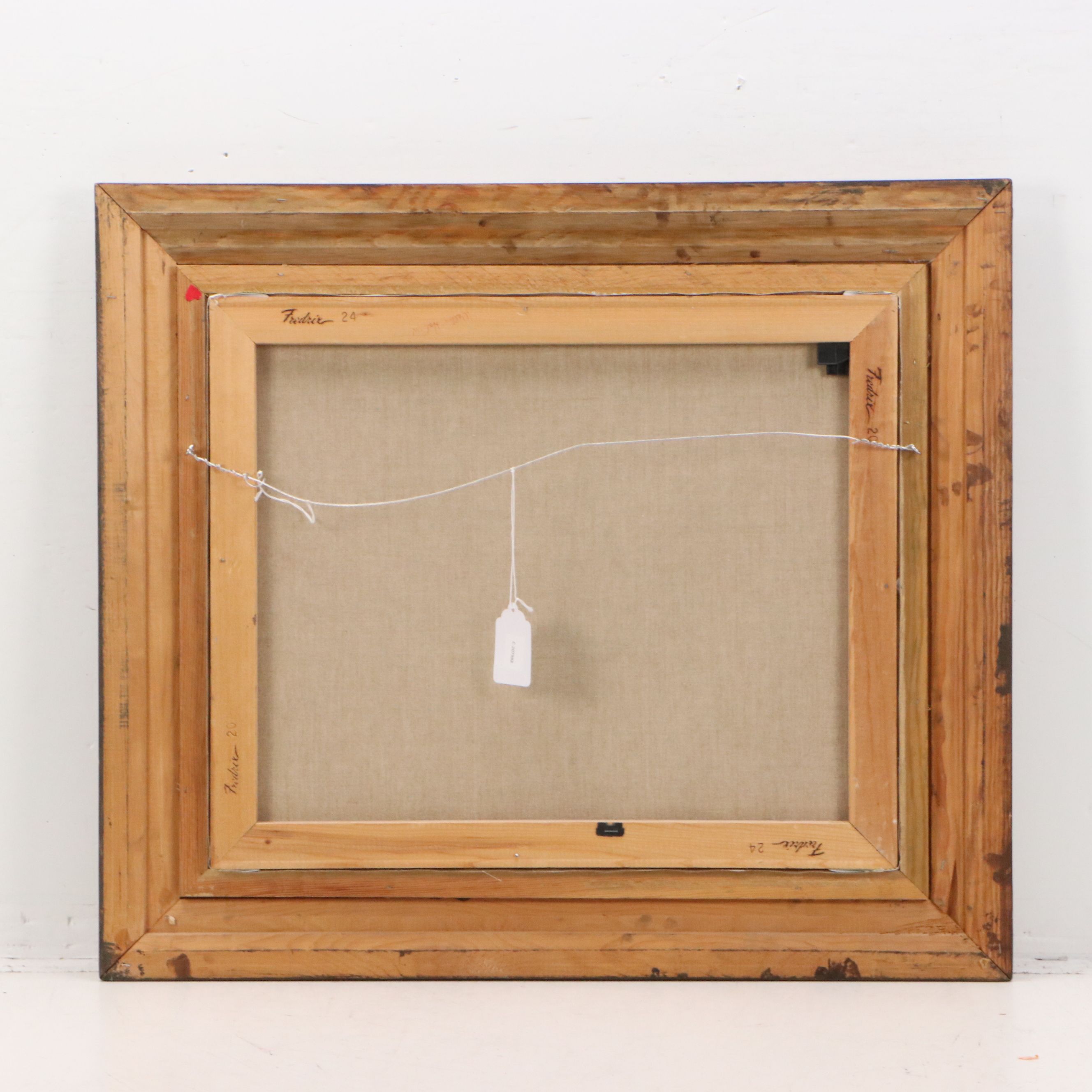 Francis Clark Brown Autumn Creek Landscape Oil Painting