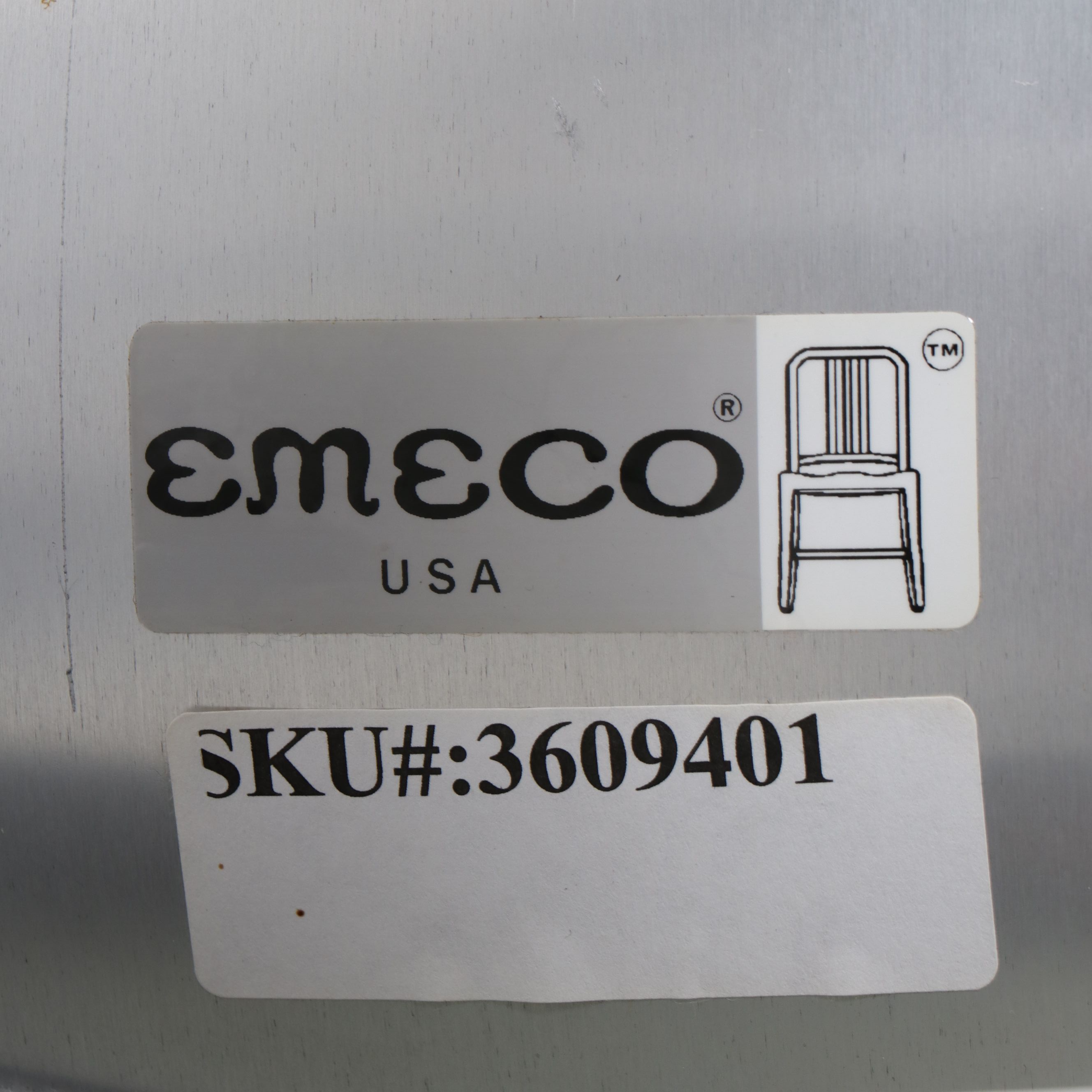 Emeco Brushed Recycled Aluminum "Navy" Chairs
