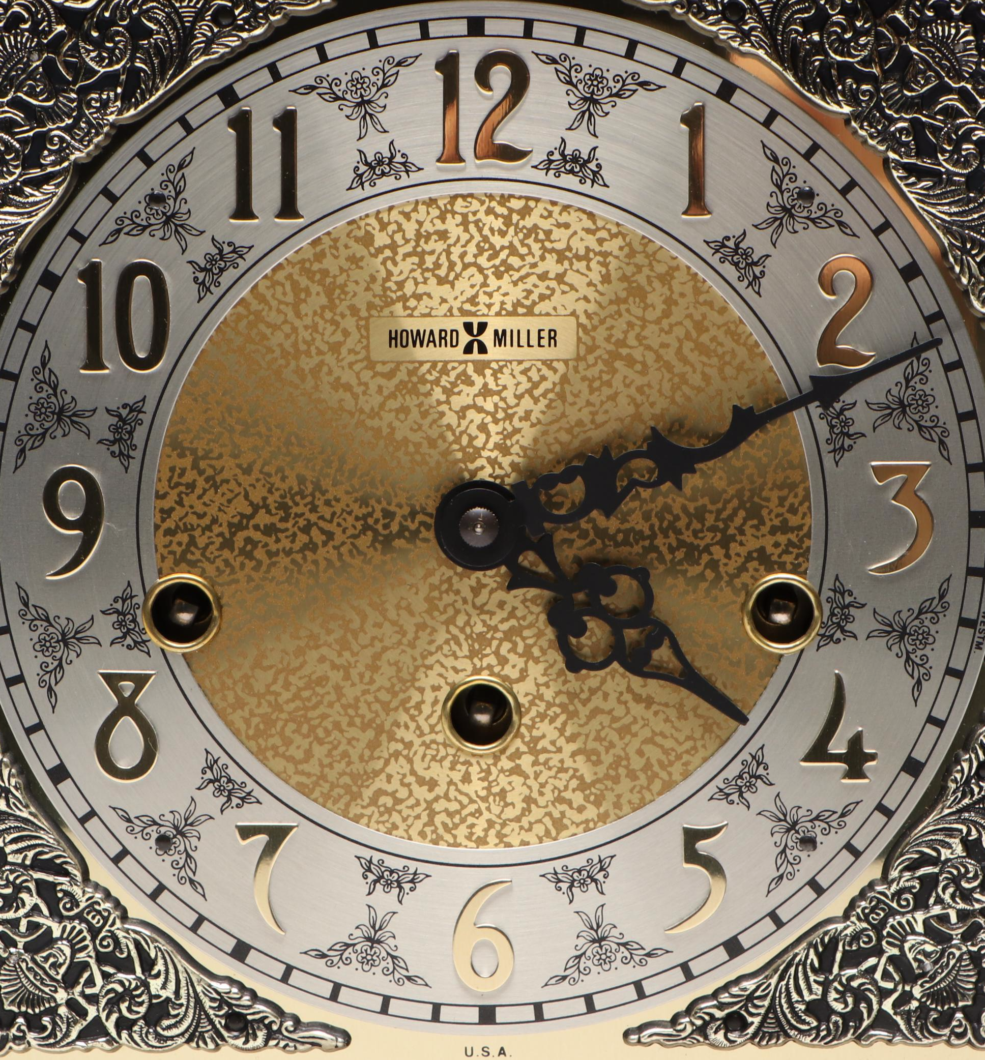 Howard Miller Samuel Watson Model Triple-Chime Mantel Clock