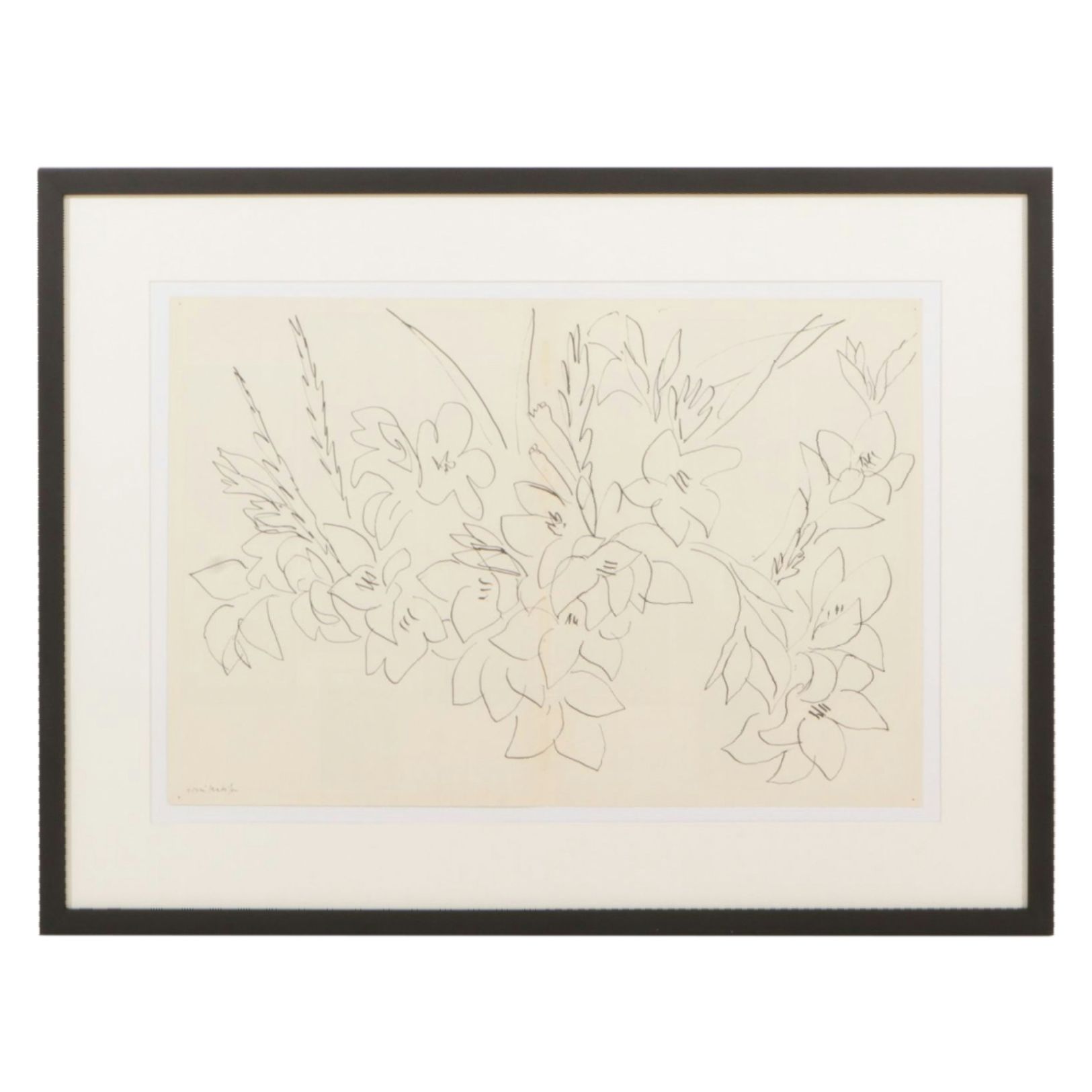 Henri Matisse Double-Page Lithograph for "Verve," 1938