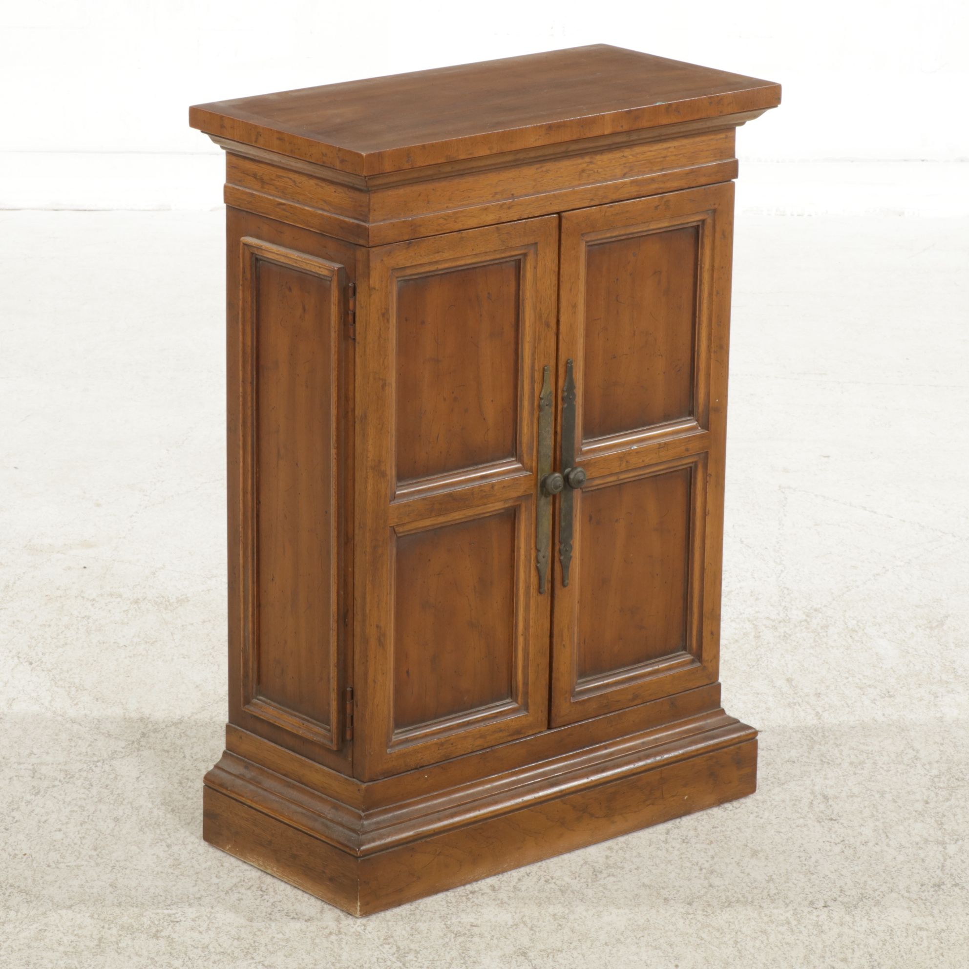 Heritage "Grand Tour" Walnut Cabinet, Late 20th Century