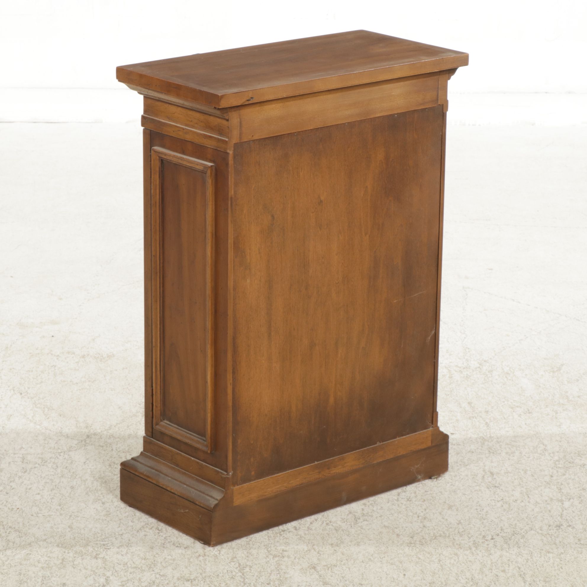 Heritage "Grand Tour" Walnut Cabinet, Late 20th Century