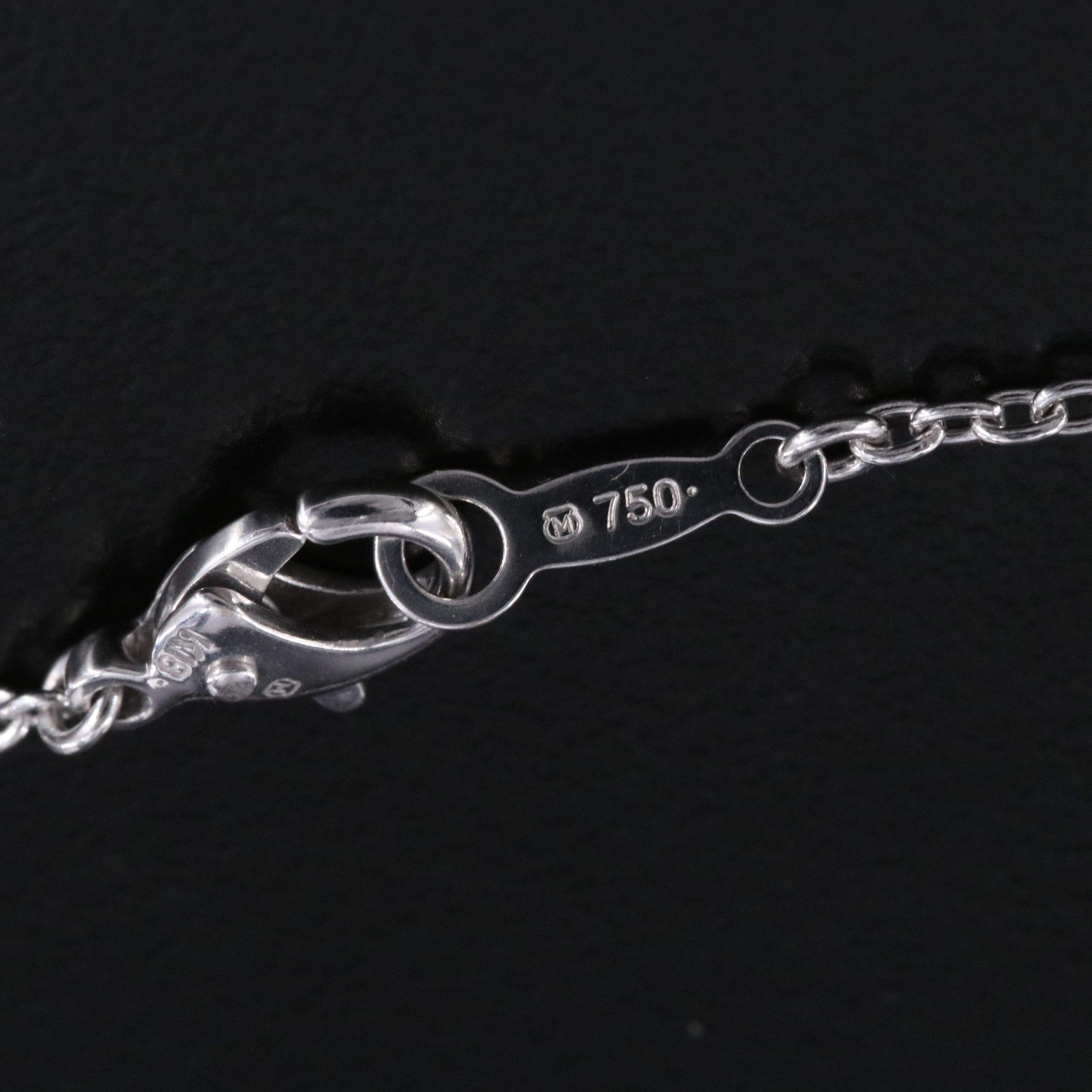 Mikimoto 18K Black South Sea Pearl and Pendant Necklace