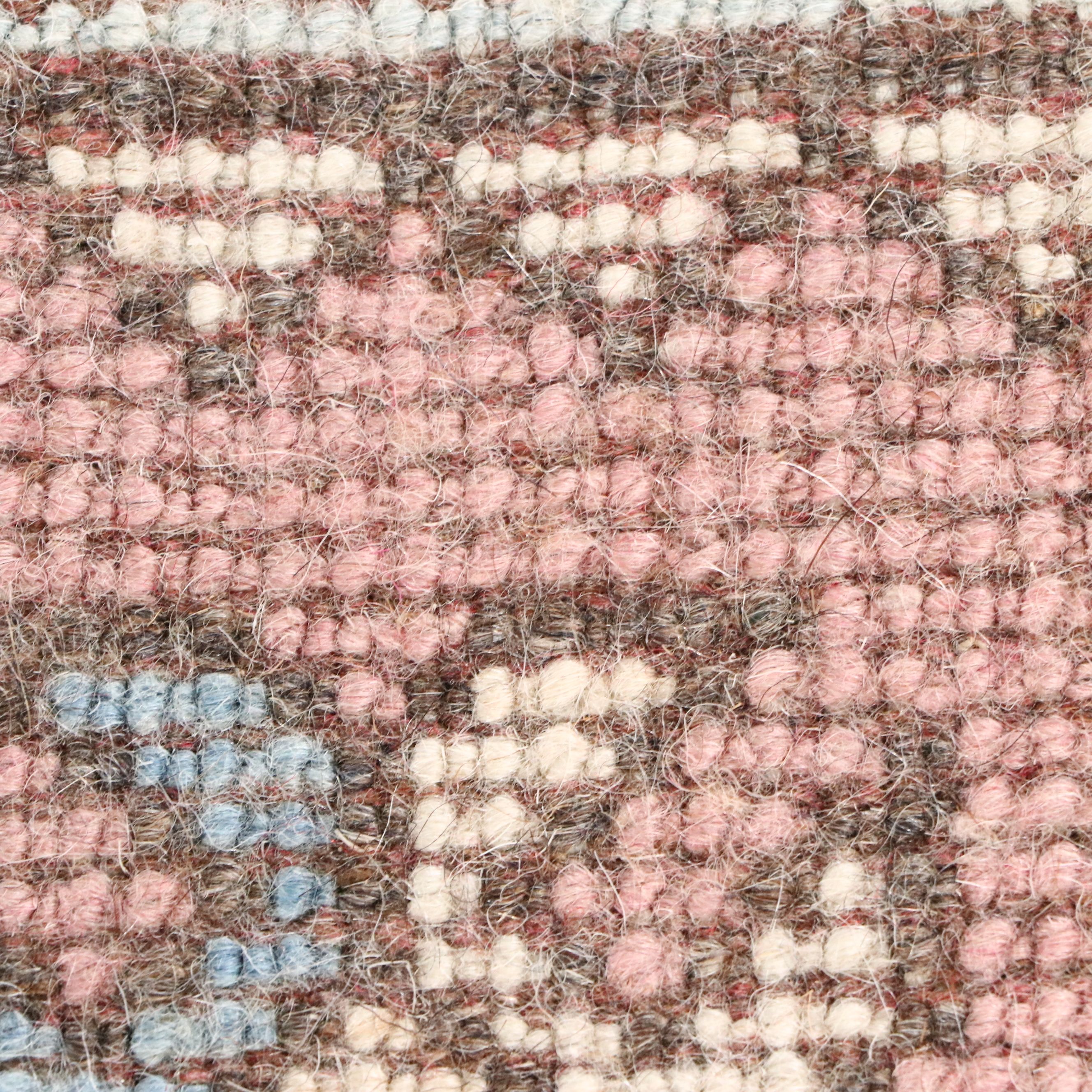 4'9 x 7'6 Hand-Knotted Turkish Oushak Area Rug