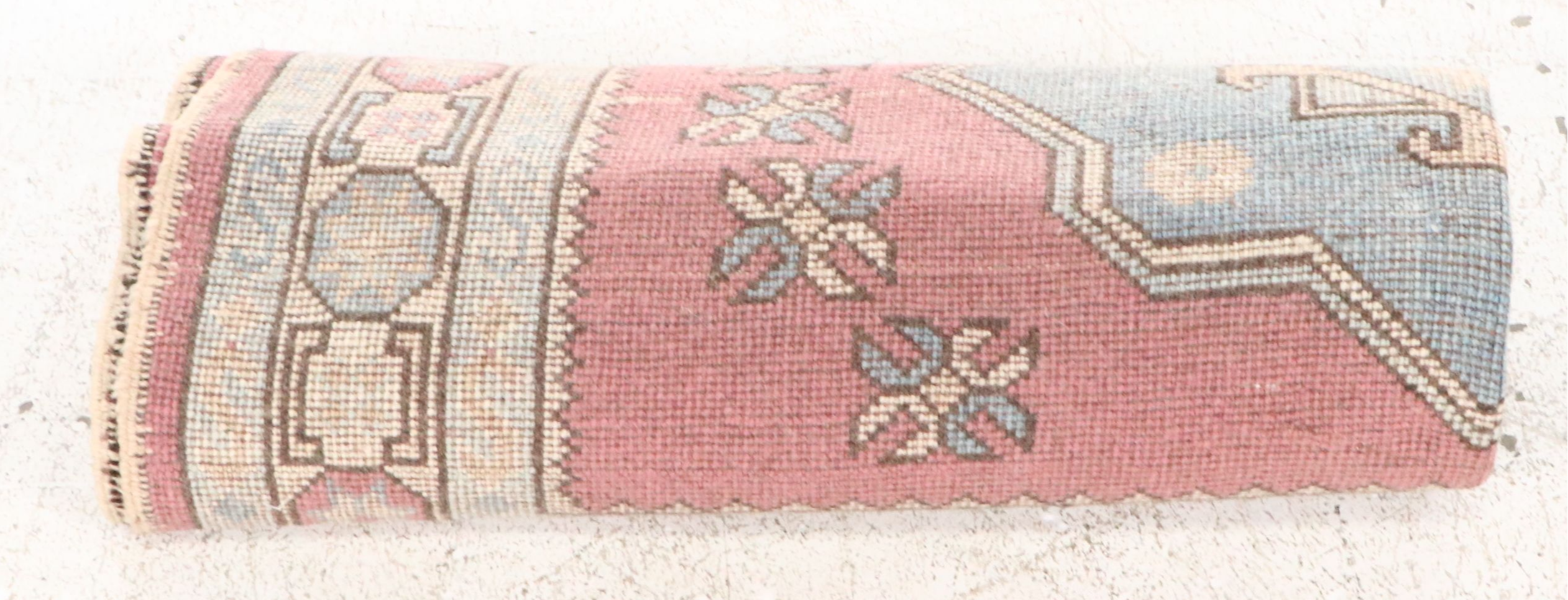 4'9 x 7'6 Hand-Knotted Turkish Oushak Area Rug