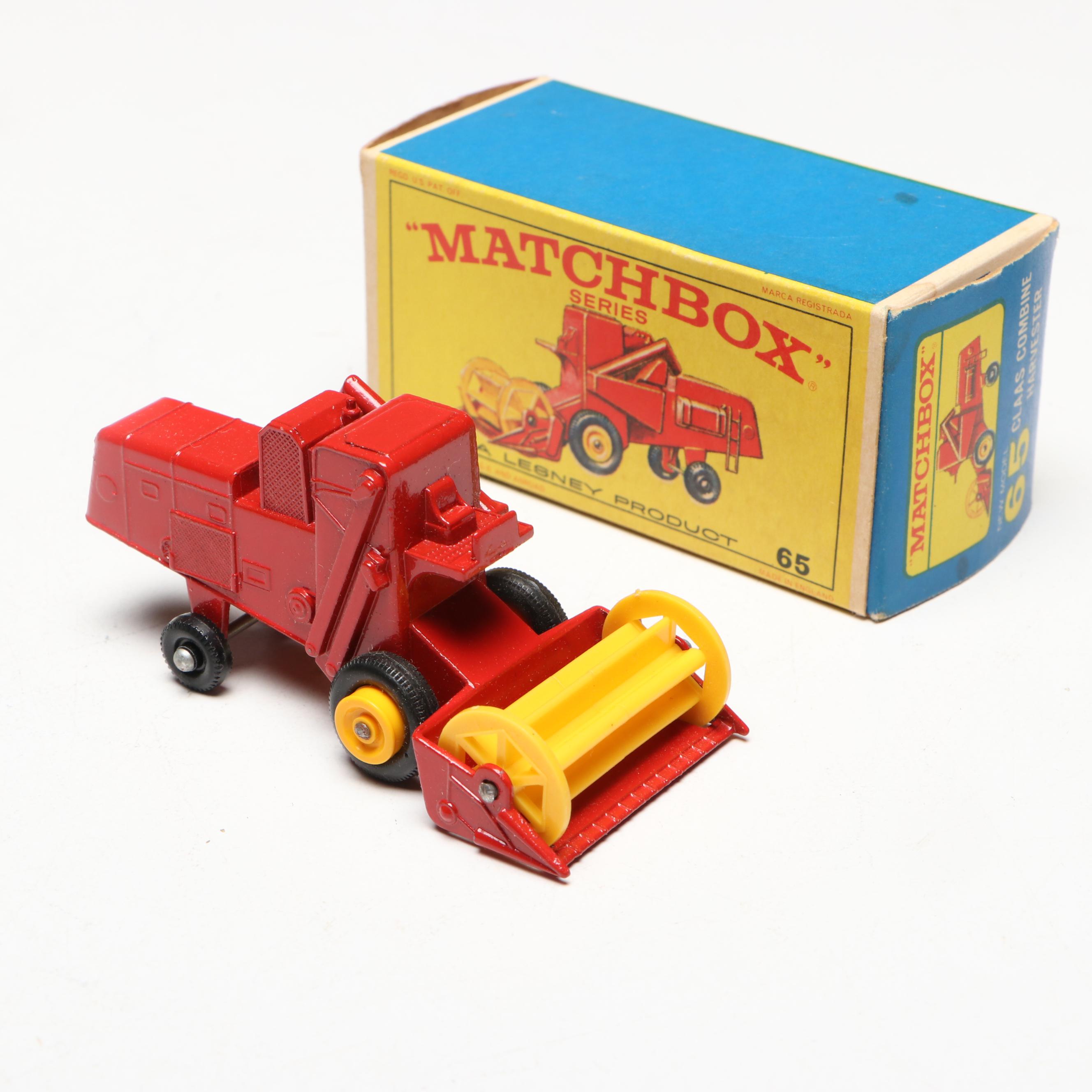 Lesney Matchbox Diecast Trucks and Farm Vehicles, Mid to Late 20th Century